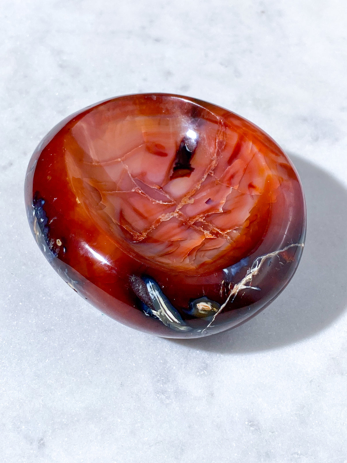 Carnelian Jewelry Dish (No. 5)