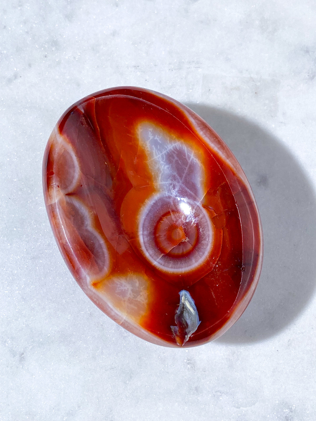 Carnelian Jewelry Dish (No. 6)
