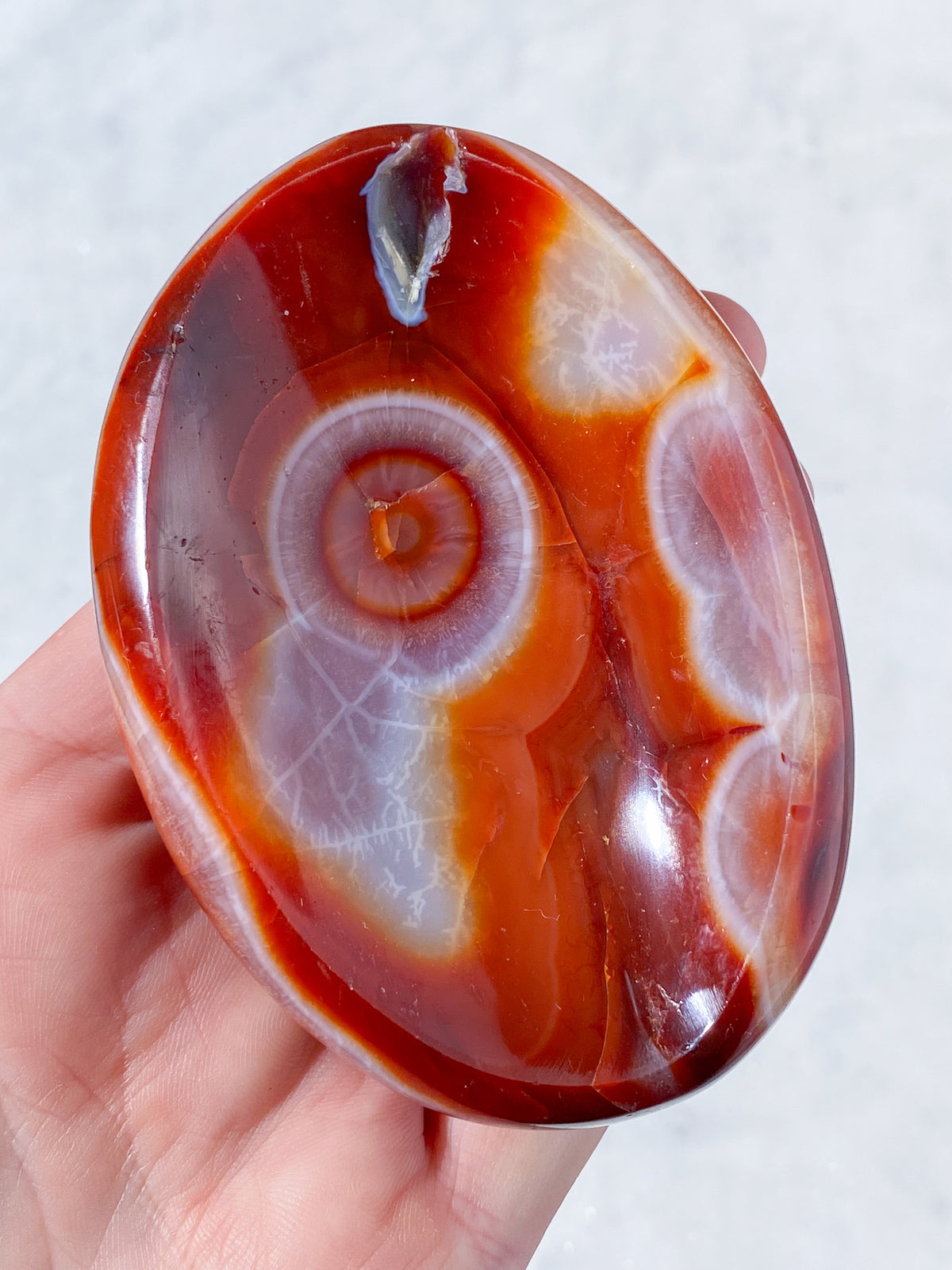Carnelian Jewelry Dish (No. 6)