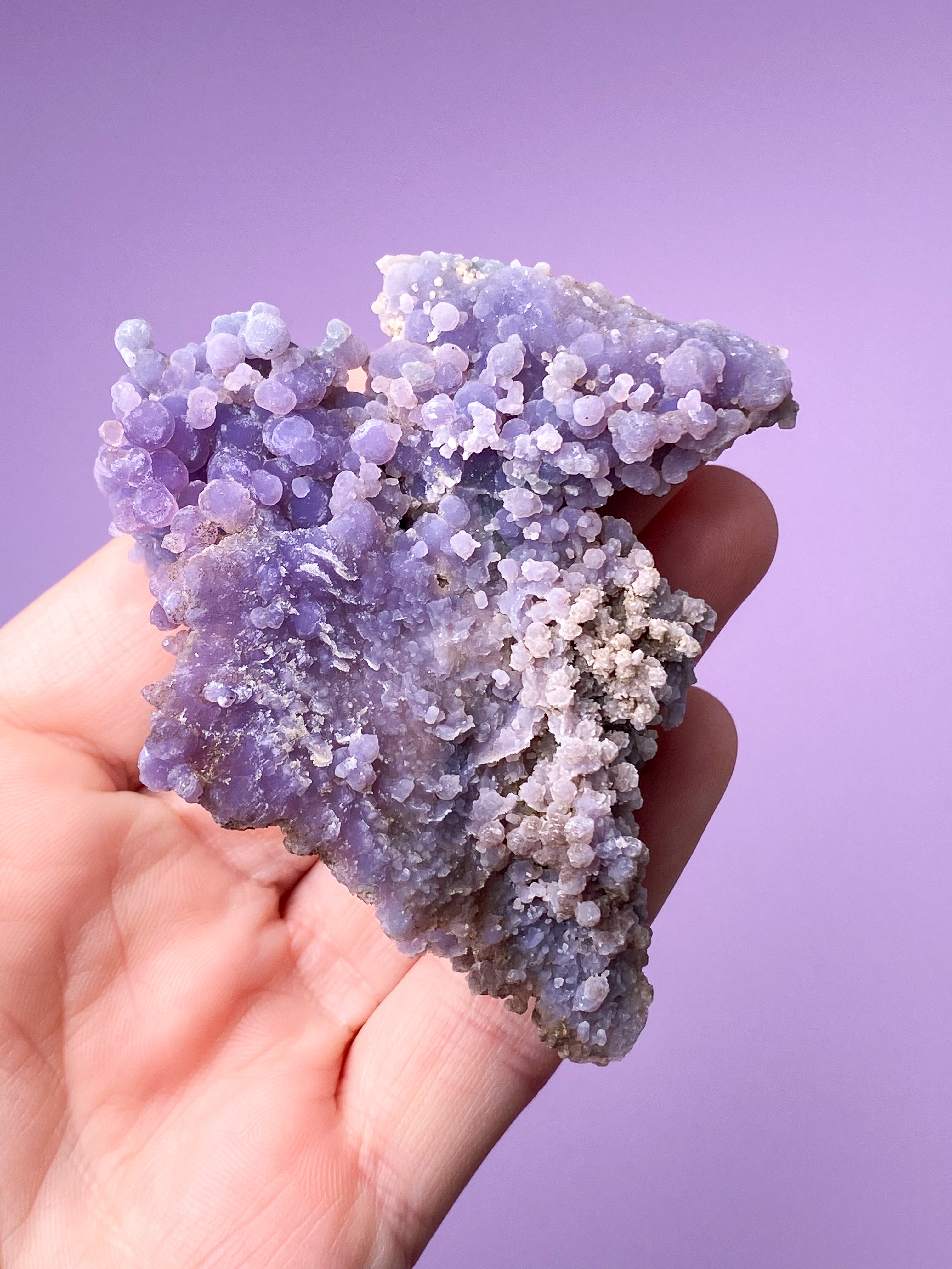 Grape Agate Cluster (No. 11)