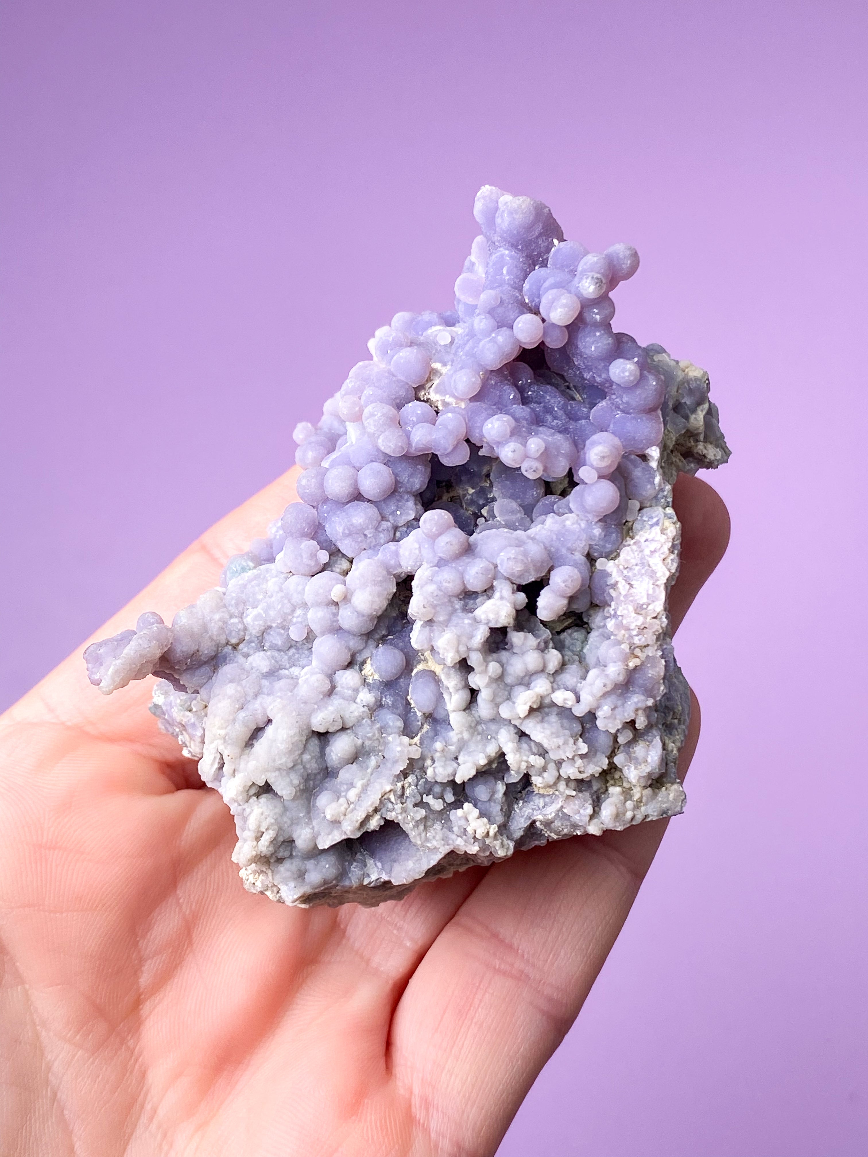 Grape Agat Klynge (Nr. 7)