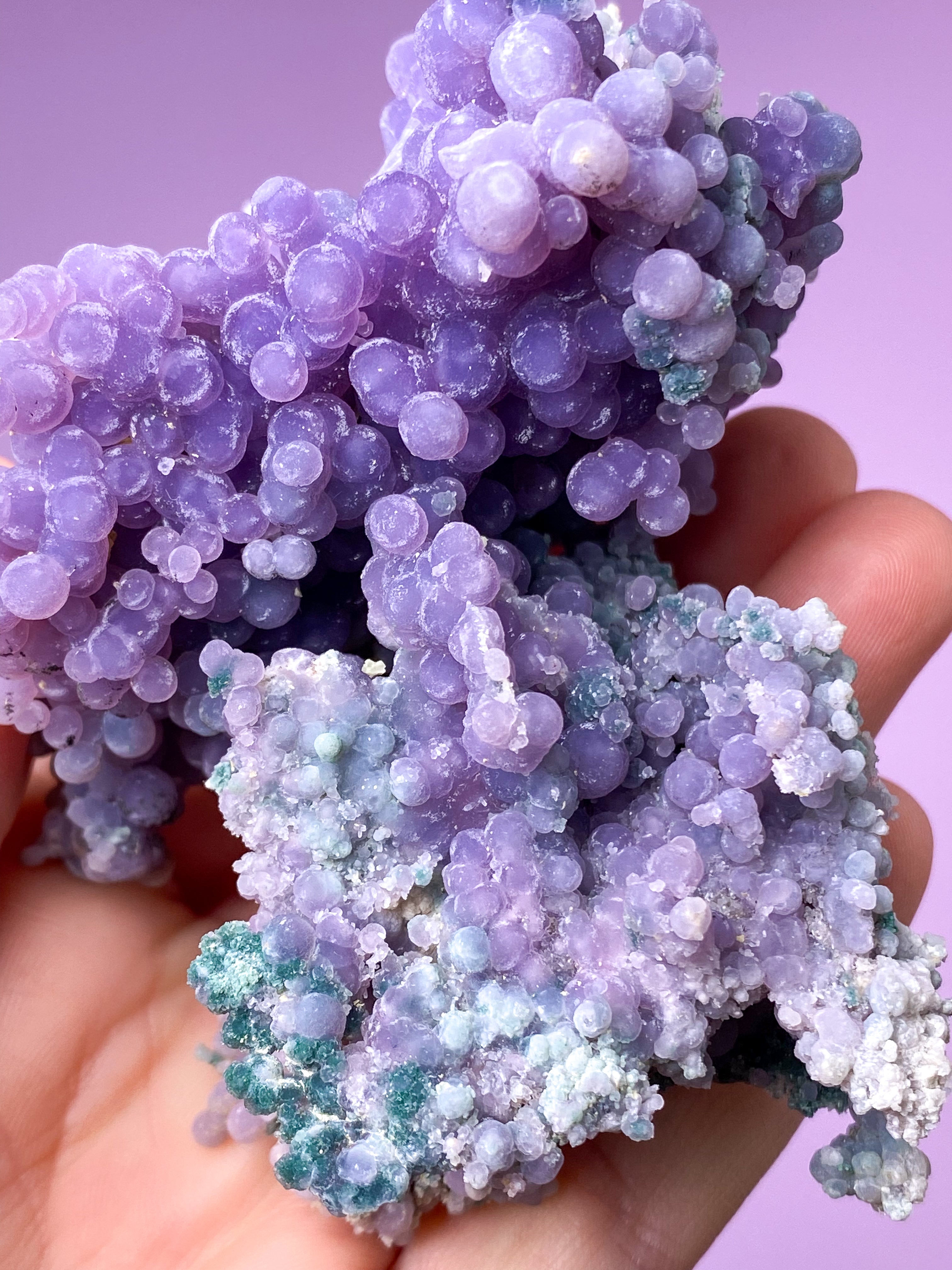 Grape Agat Klynge (Nr. 17)