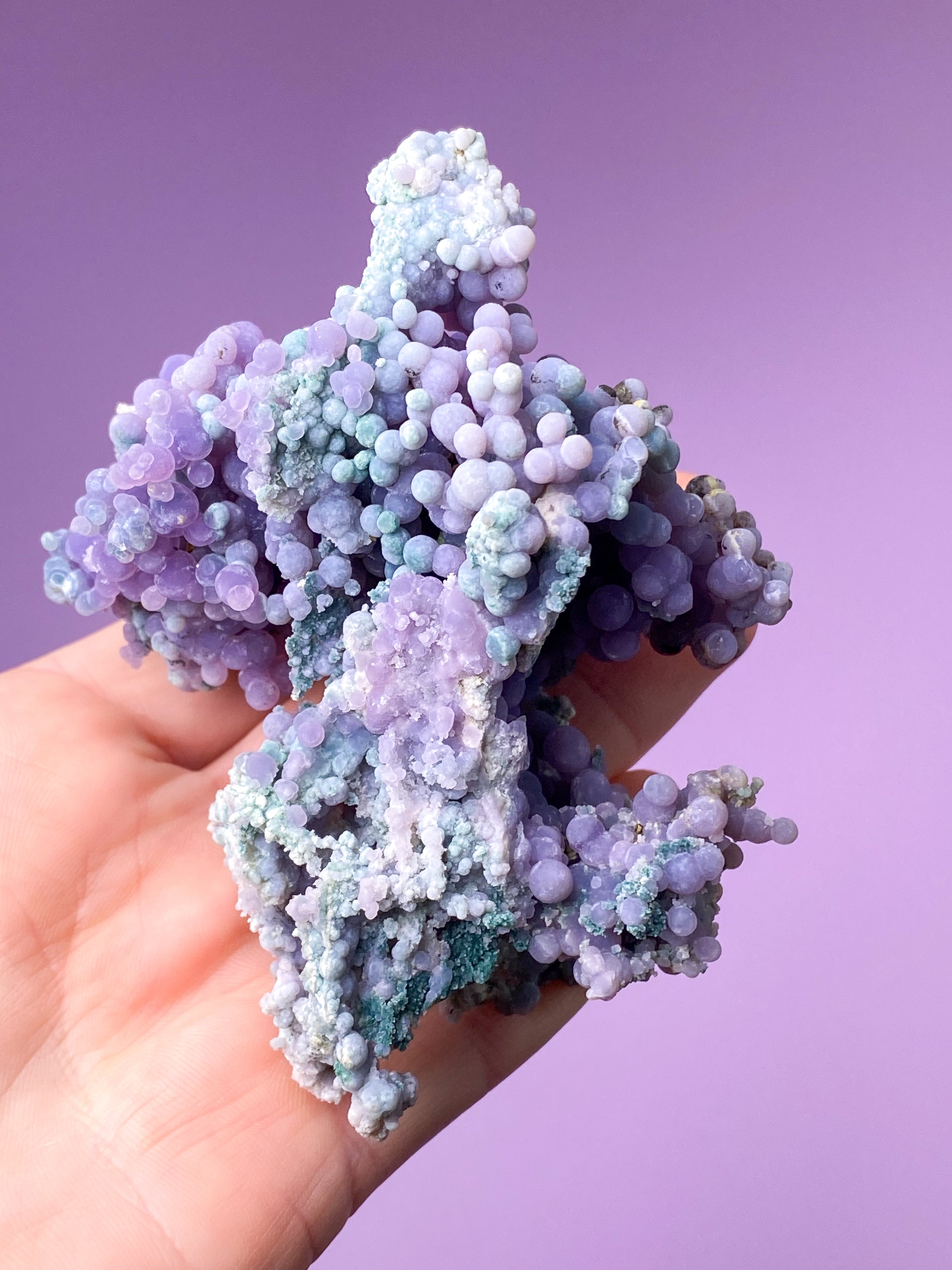 Grape Agat Klynge (Nr. 17)