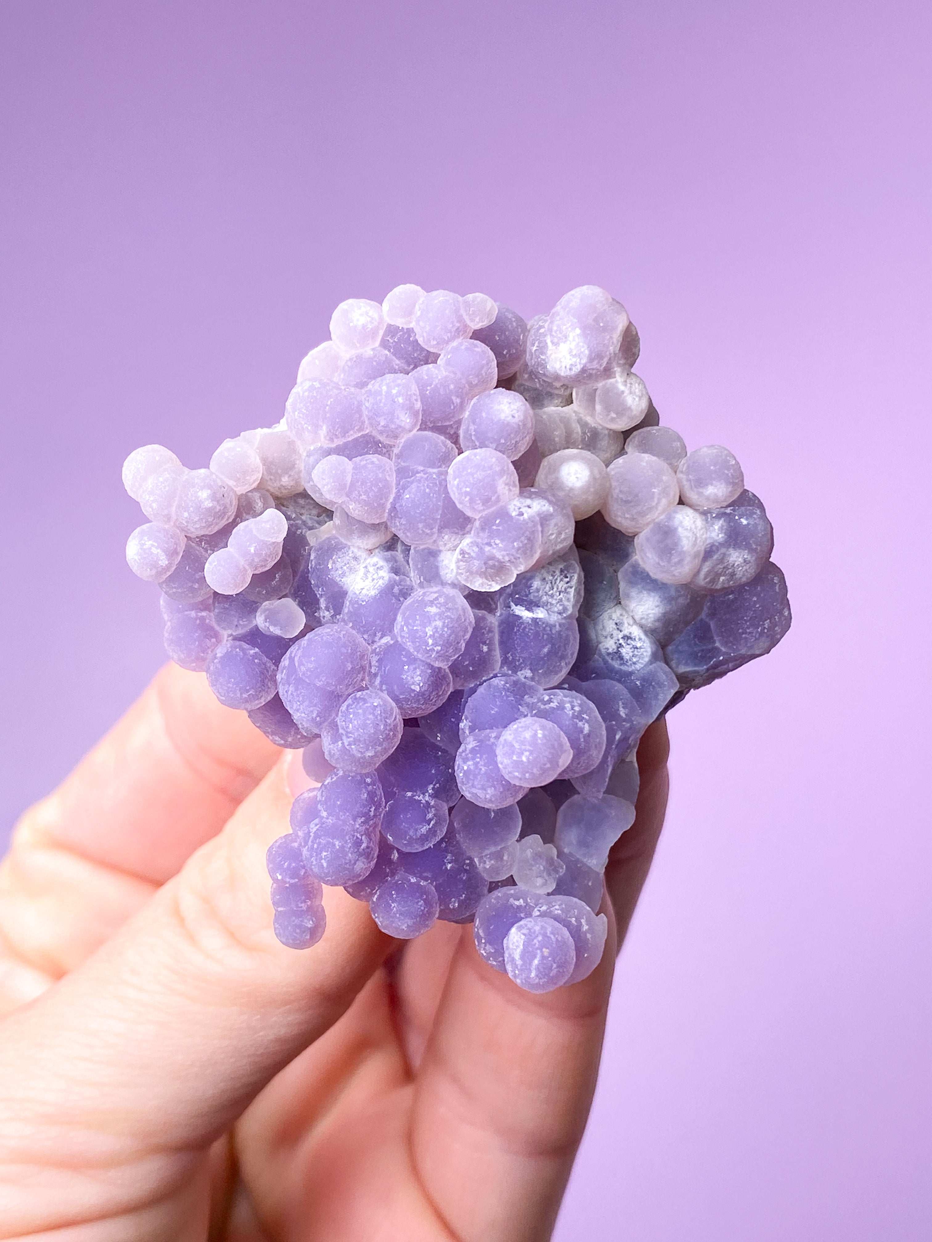 Grape Agat Klynge (Nr. 18)