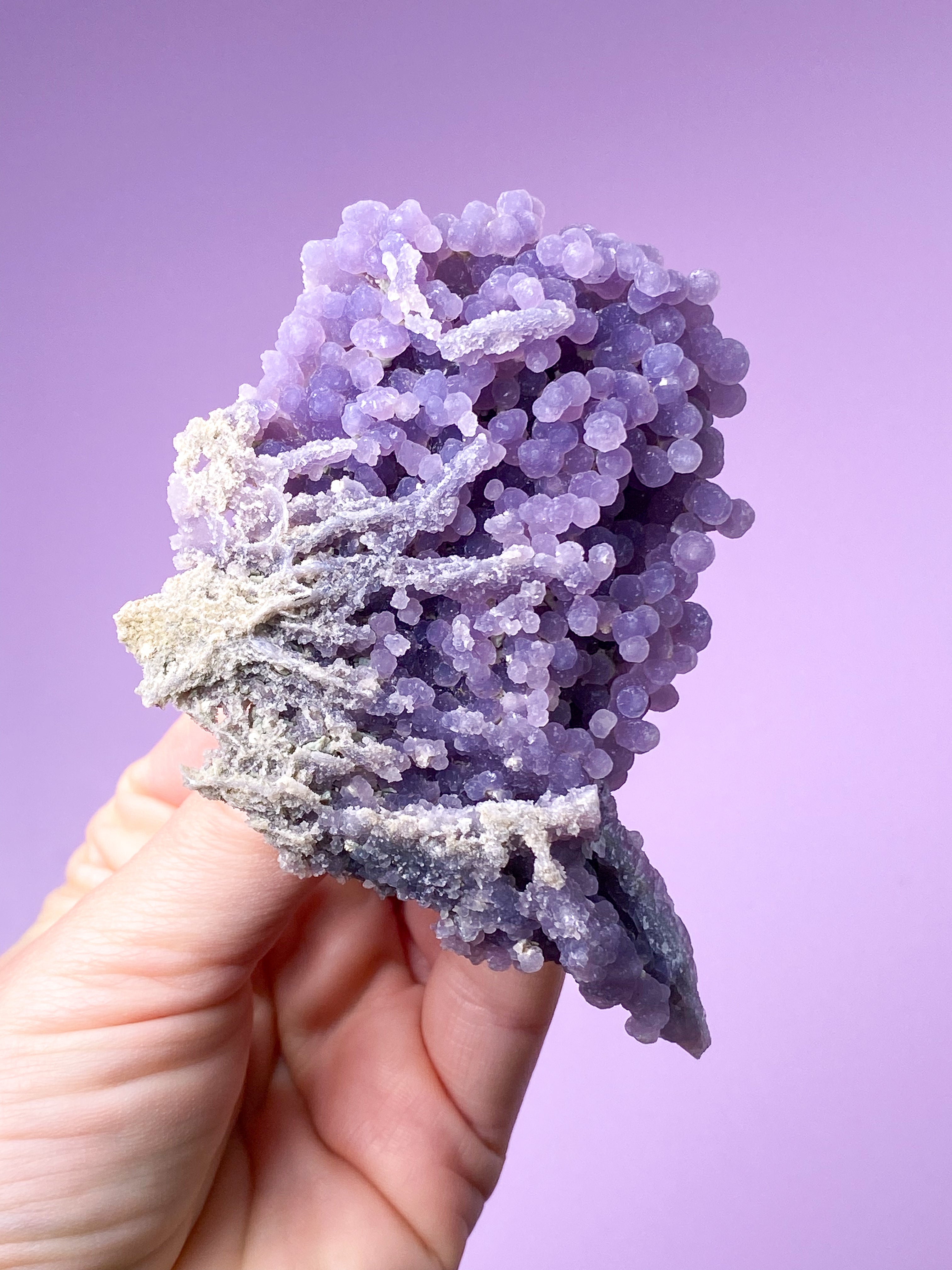 Grape Agat Klynge (Nr. 35)