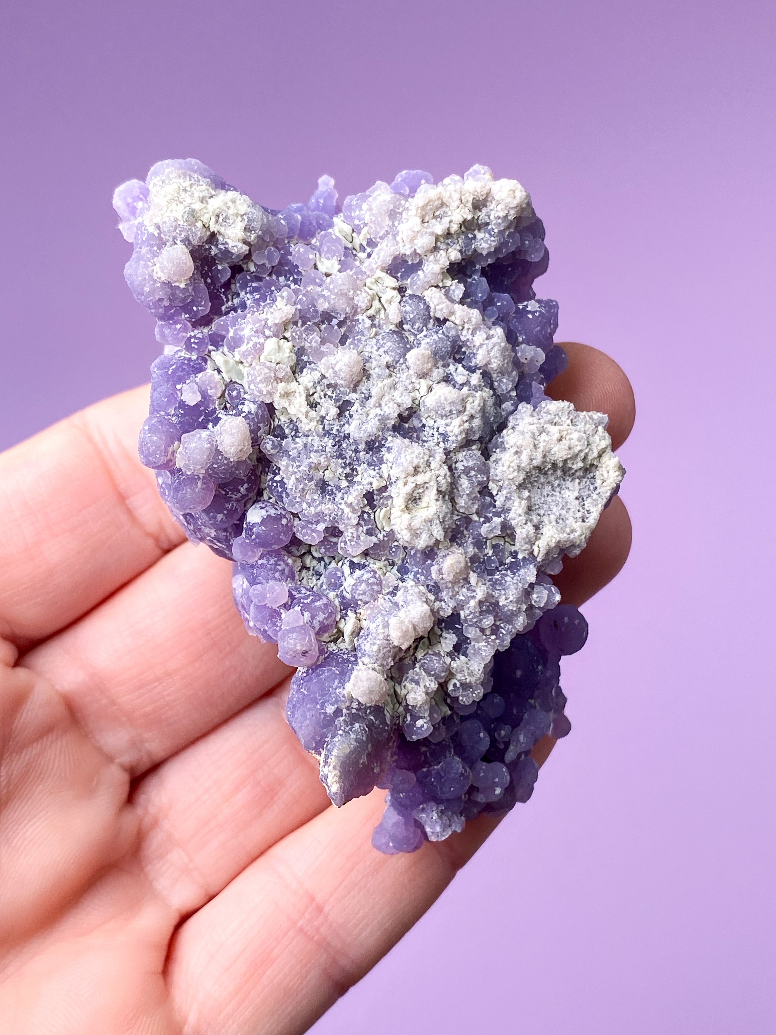 Grape Agat Klynge (Nr. 36)