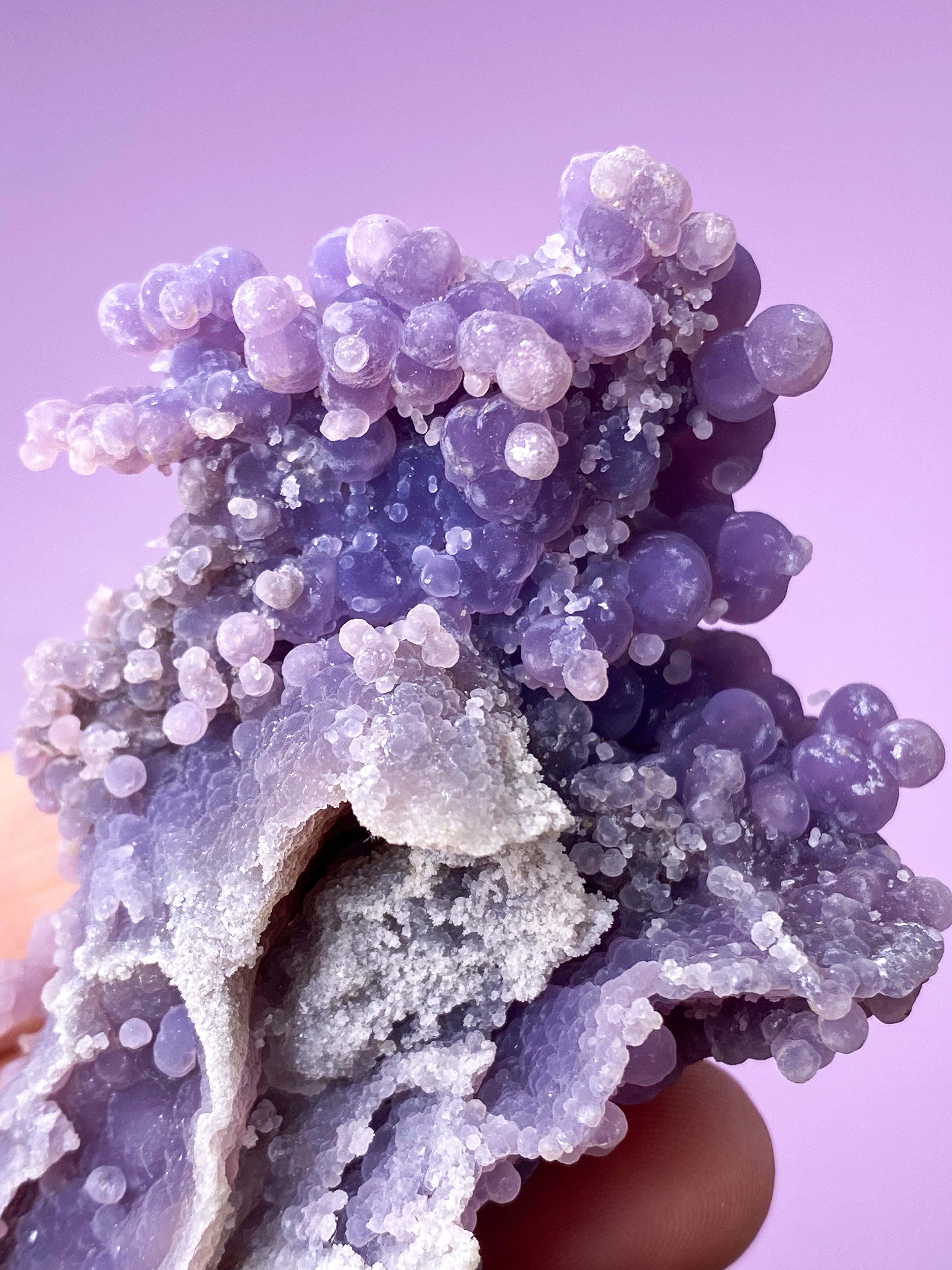 Grape Agat Klynge (Nr. 39)