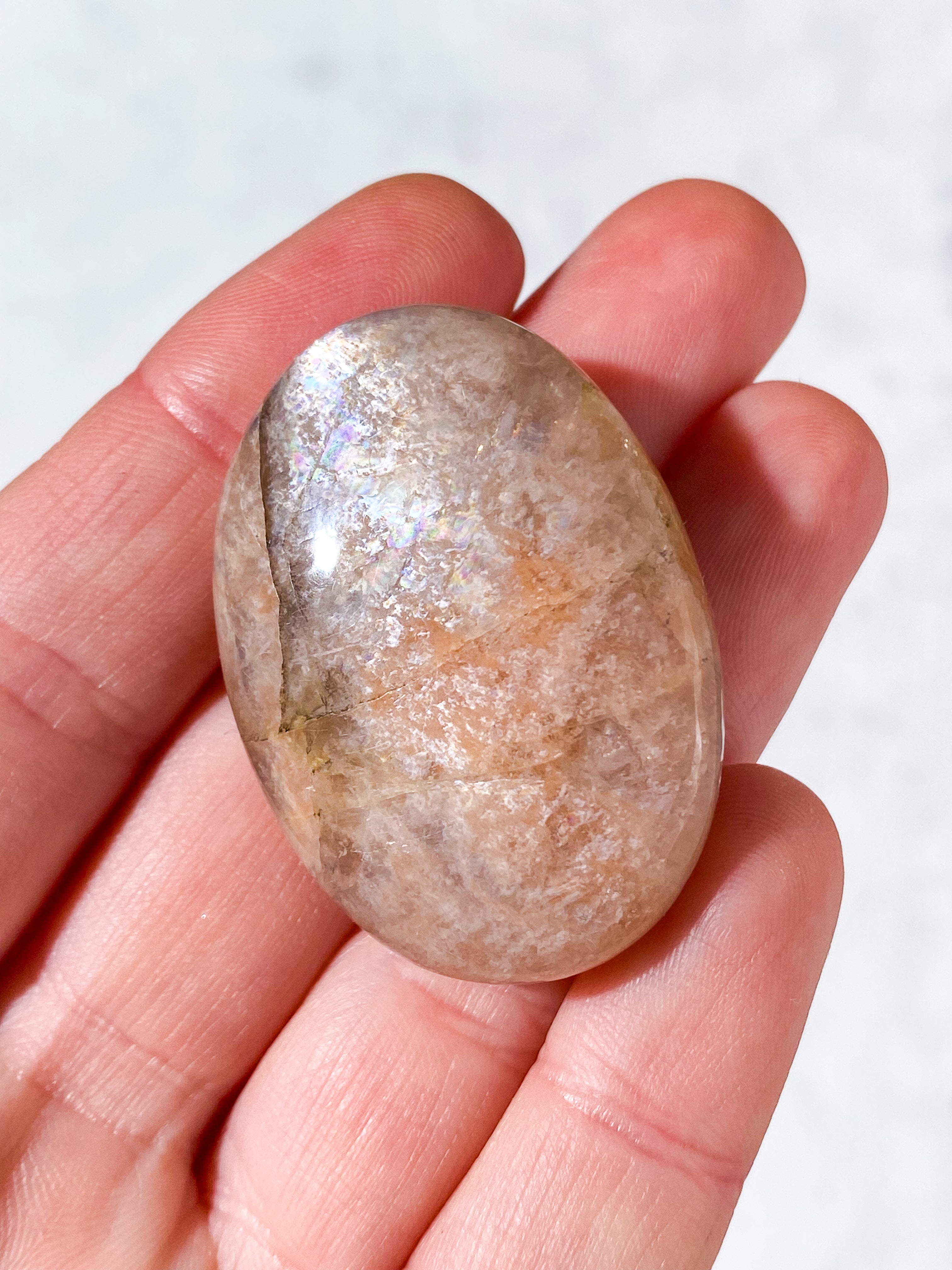 Fersken Månesten Palmstone (Nr. 1)