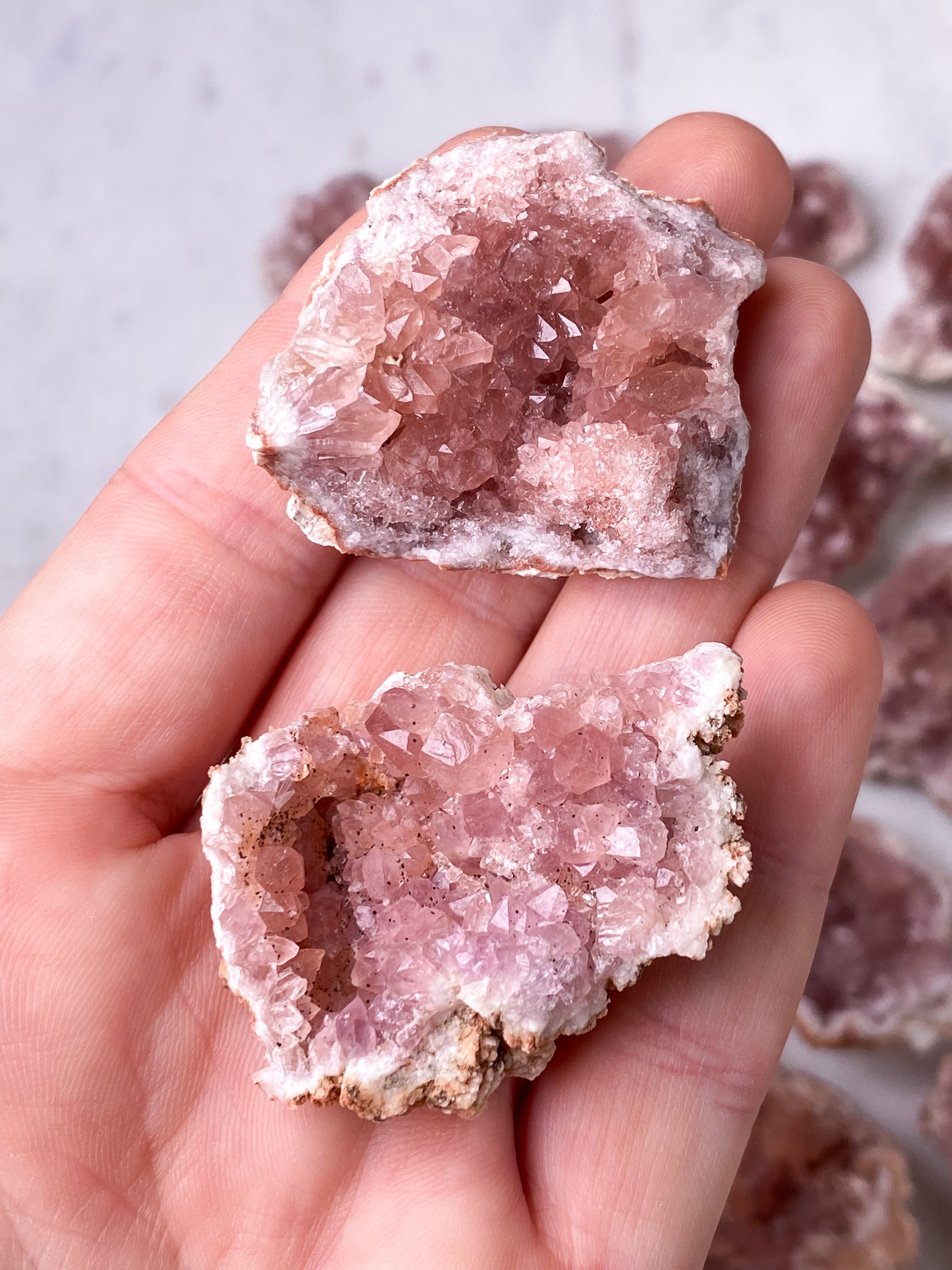 Pink Ametyst Geode