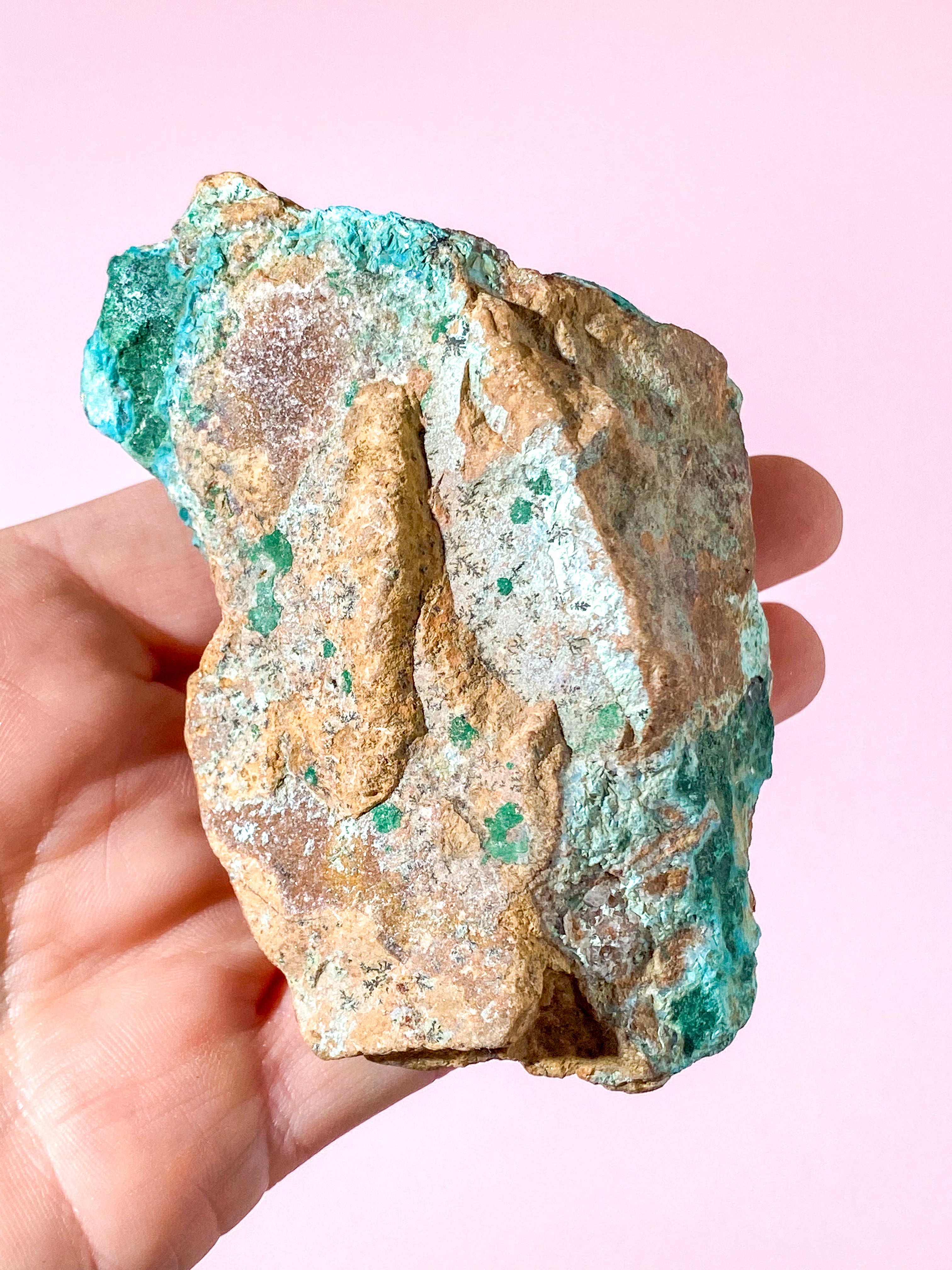 Druzy Hvid Smithsonit Klynge (Nr. 3)