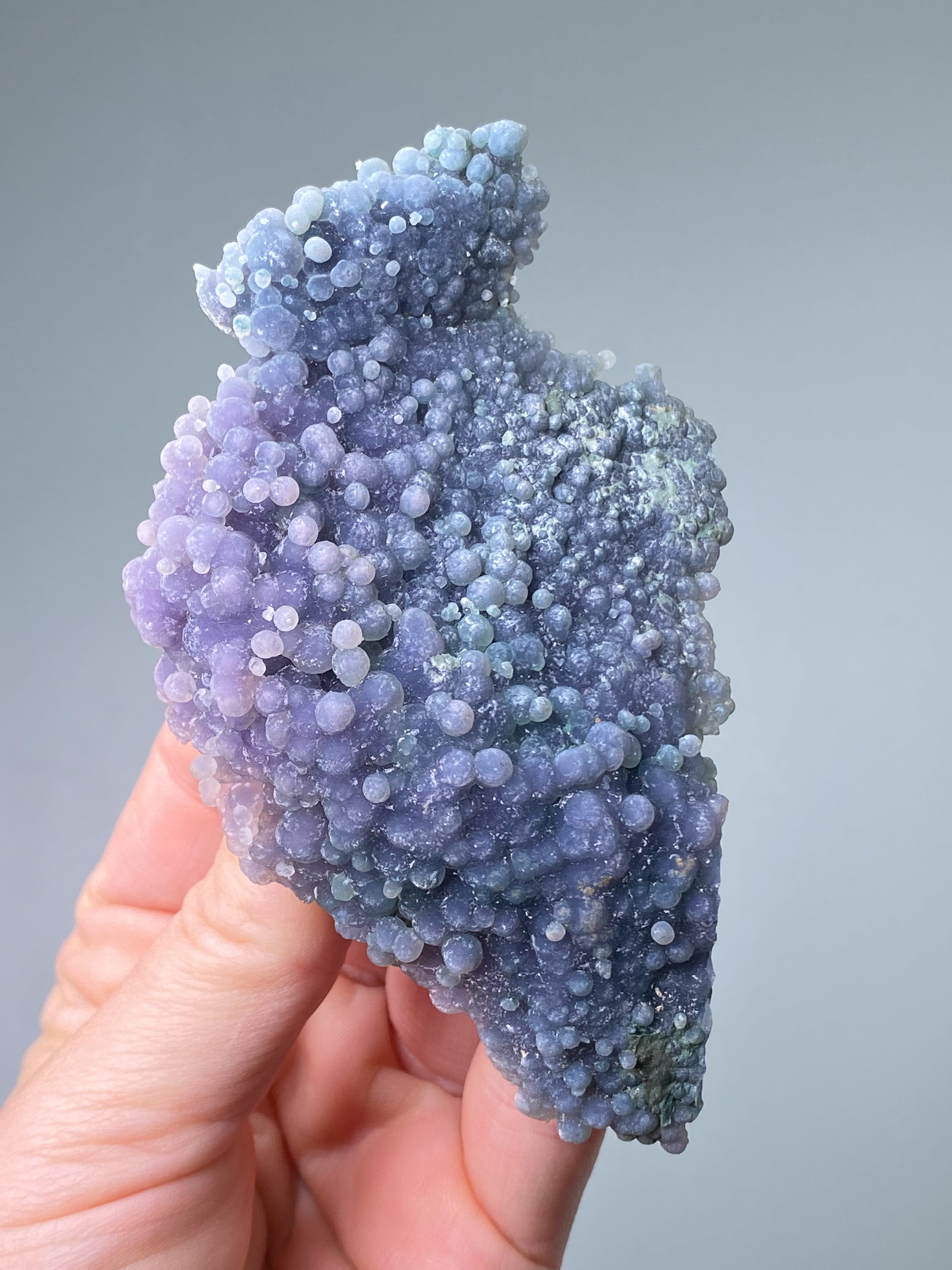 Grøn Grape Agat Klynge (Nr. 64)