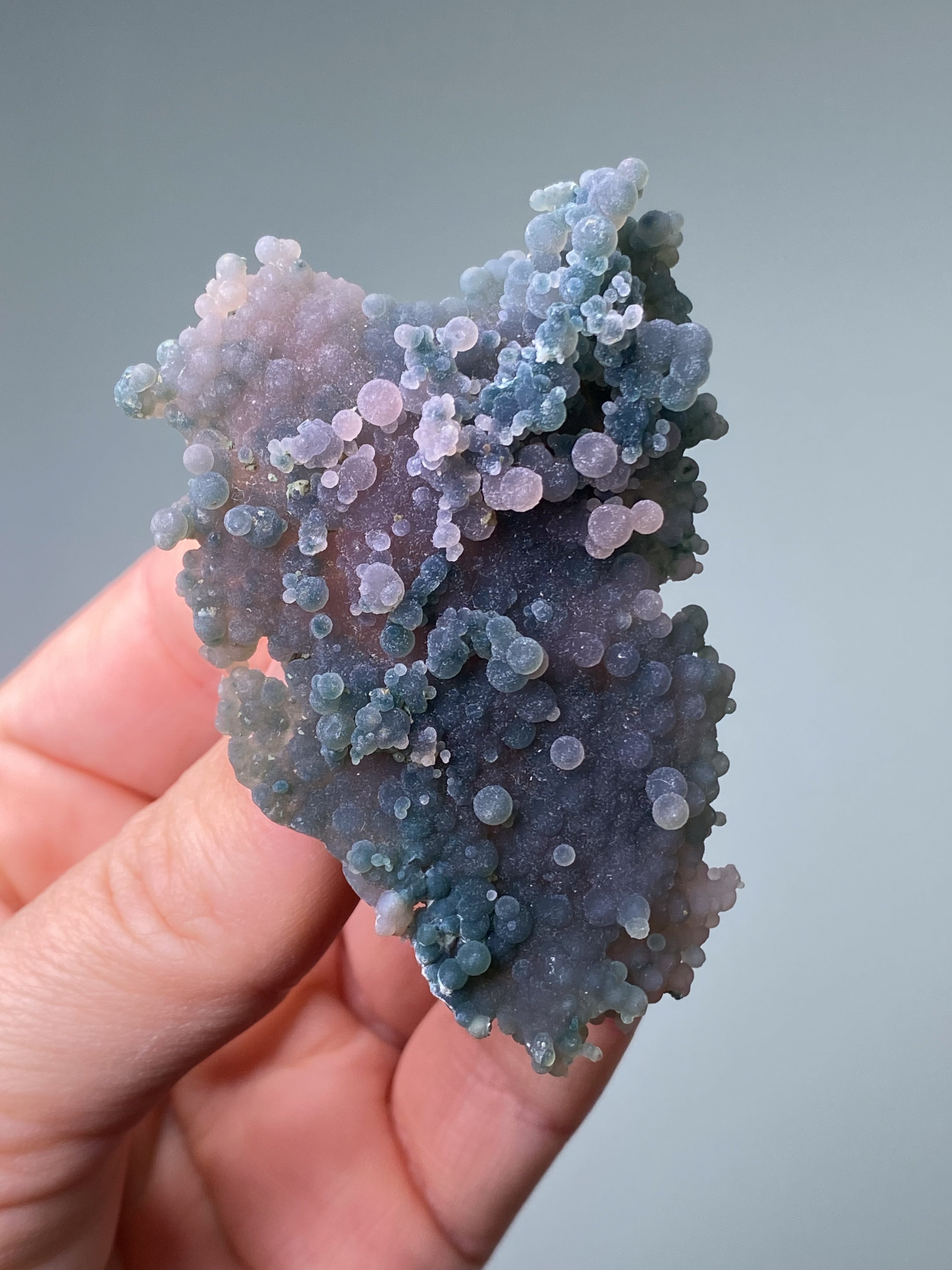 Grøn Grape Agat Klynge (Nr. 70)