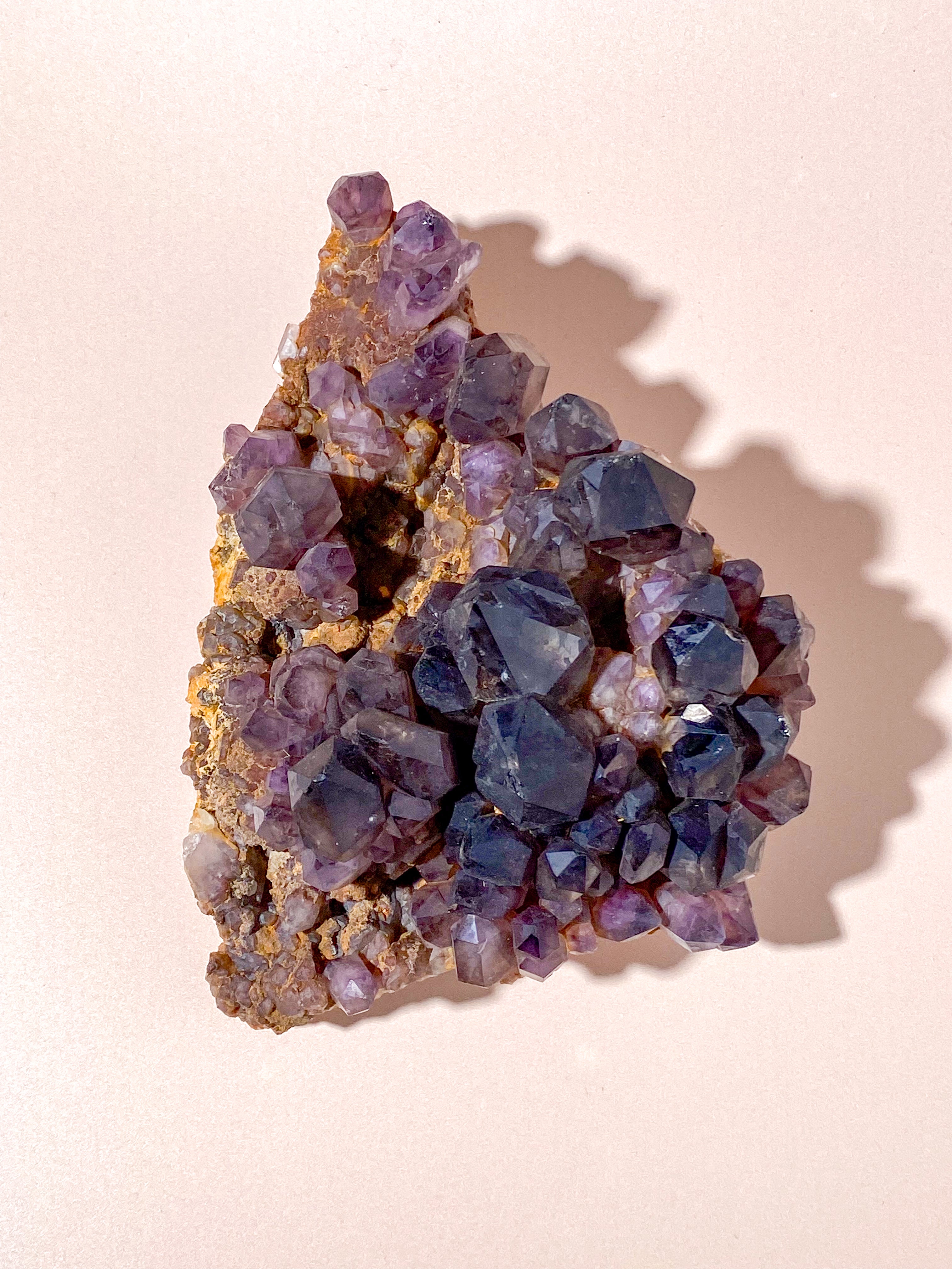 Kæmpe Brandberg Ametyst Klynge (Nr. 1) Meget Sjælden