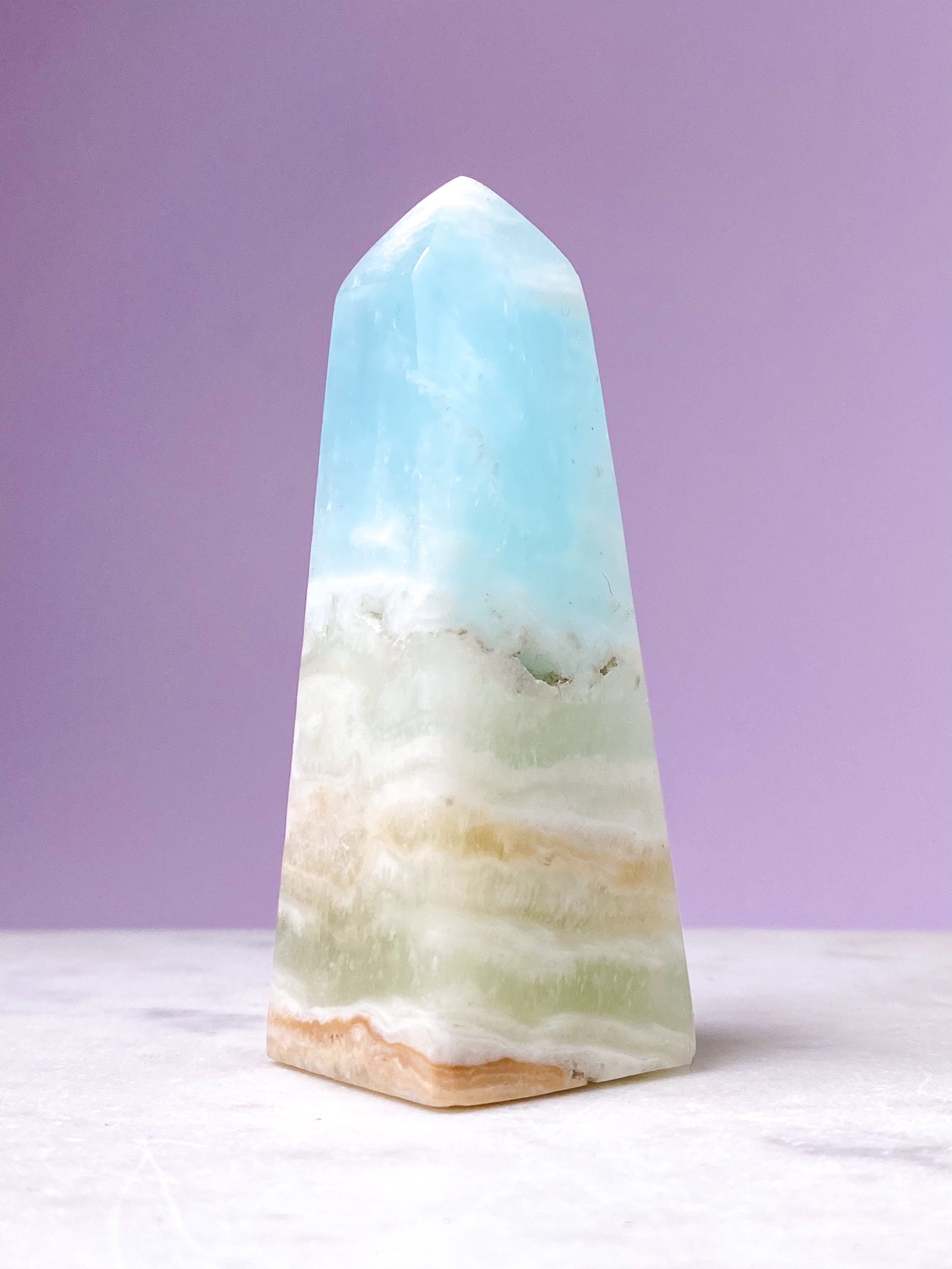 Karibien Calcit Palmstone (nr 1)