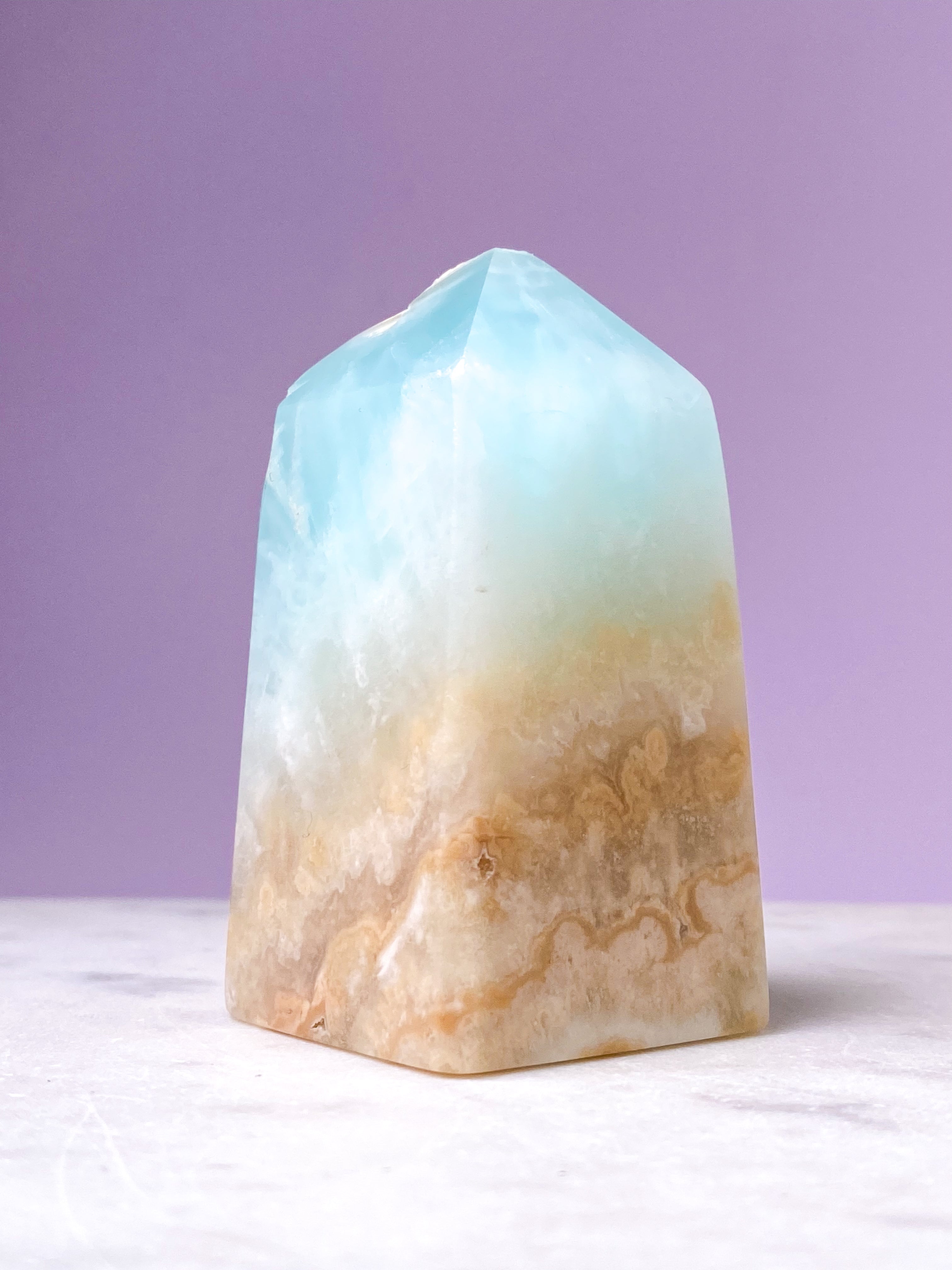 Karibien Calcit Palmstone (nr 1)