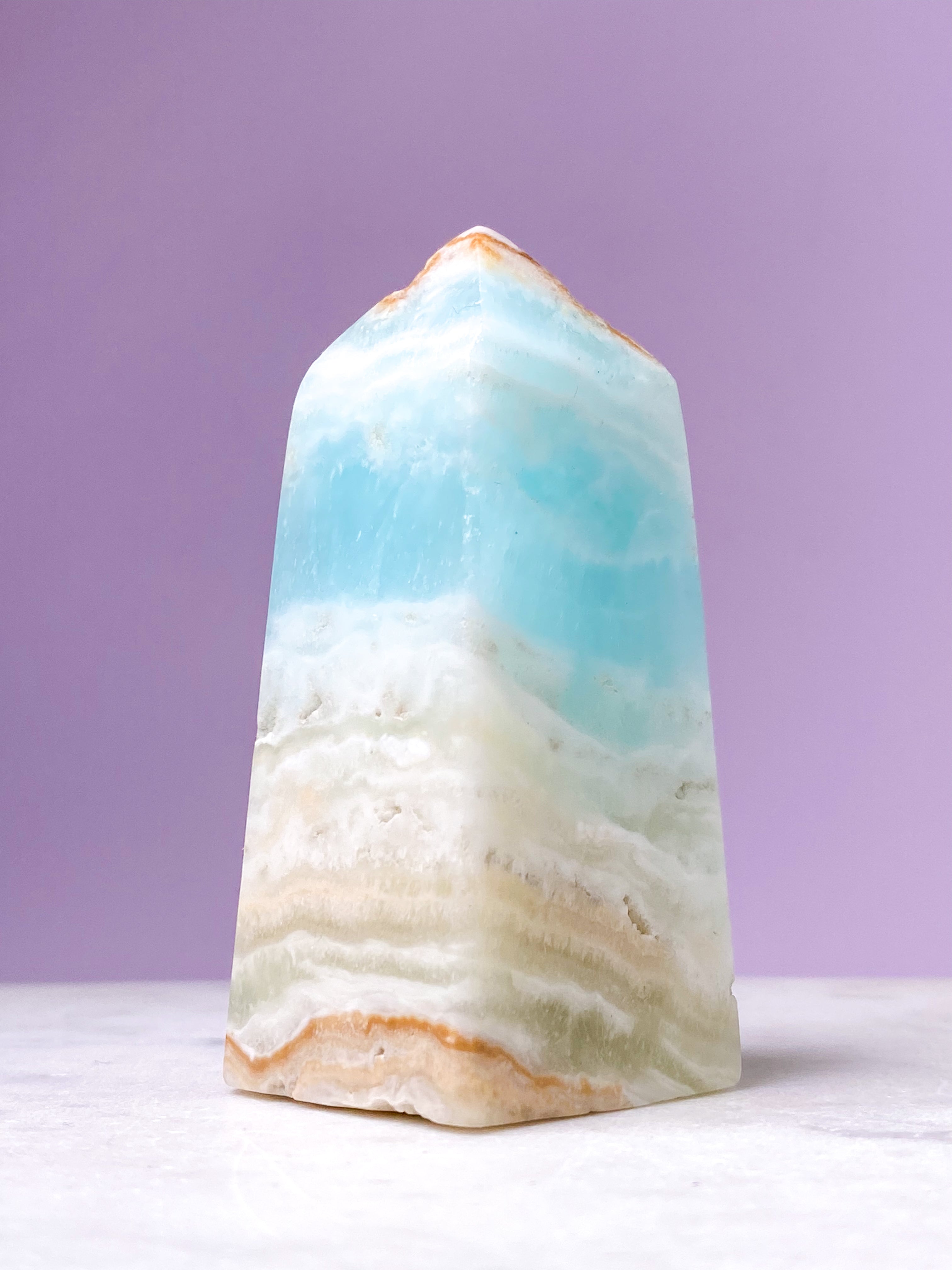 Karibien Calcit Palmstone (nr 1)