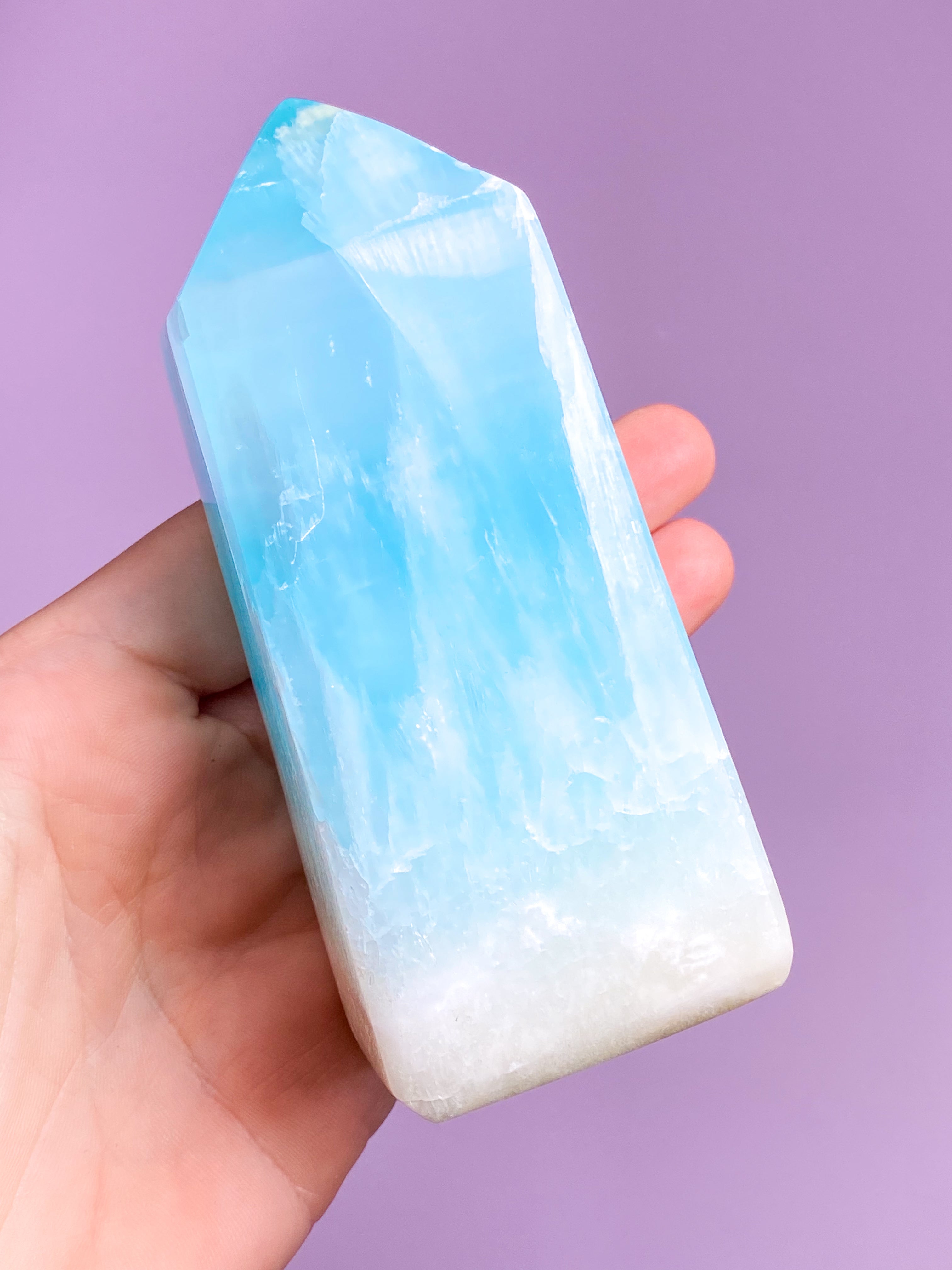Karibien Calcit Palmstone (nr 1)