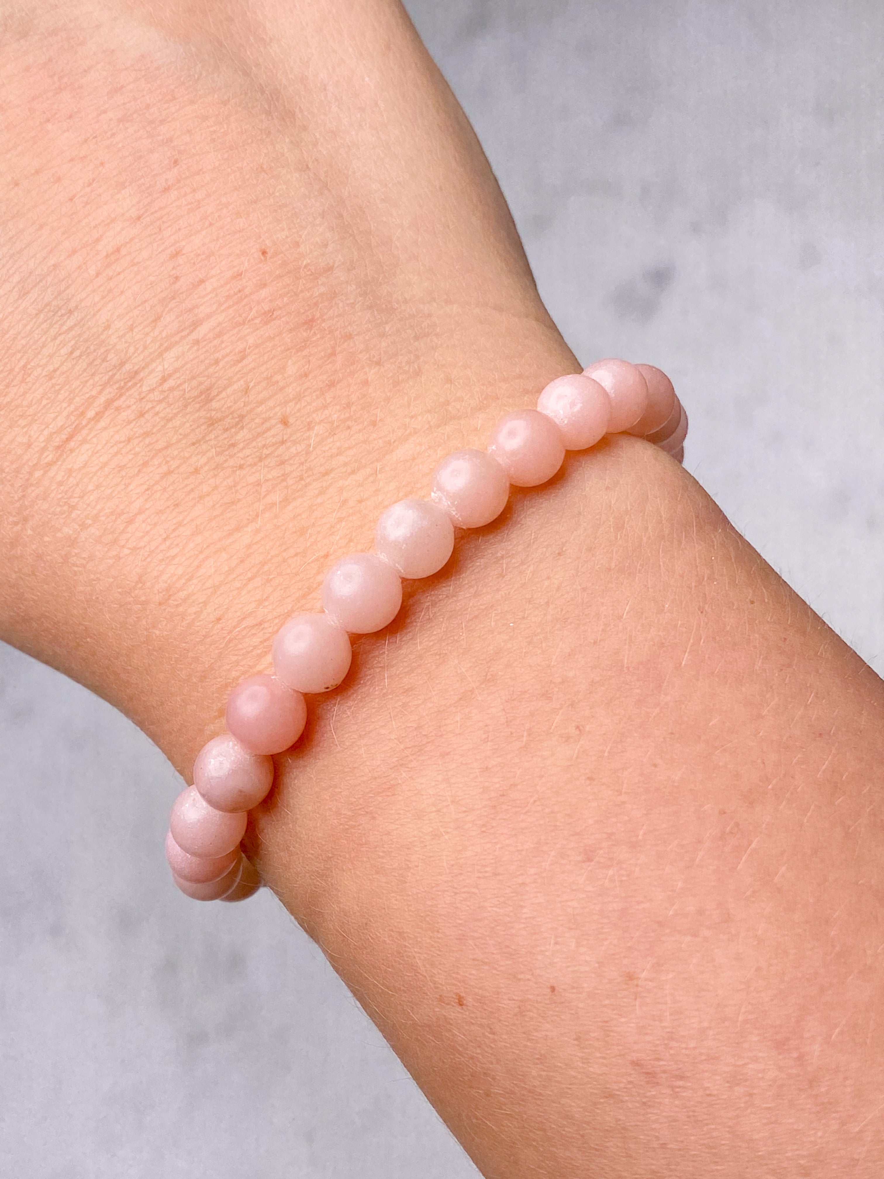 Pink Opal Armbånd
