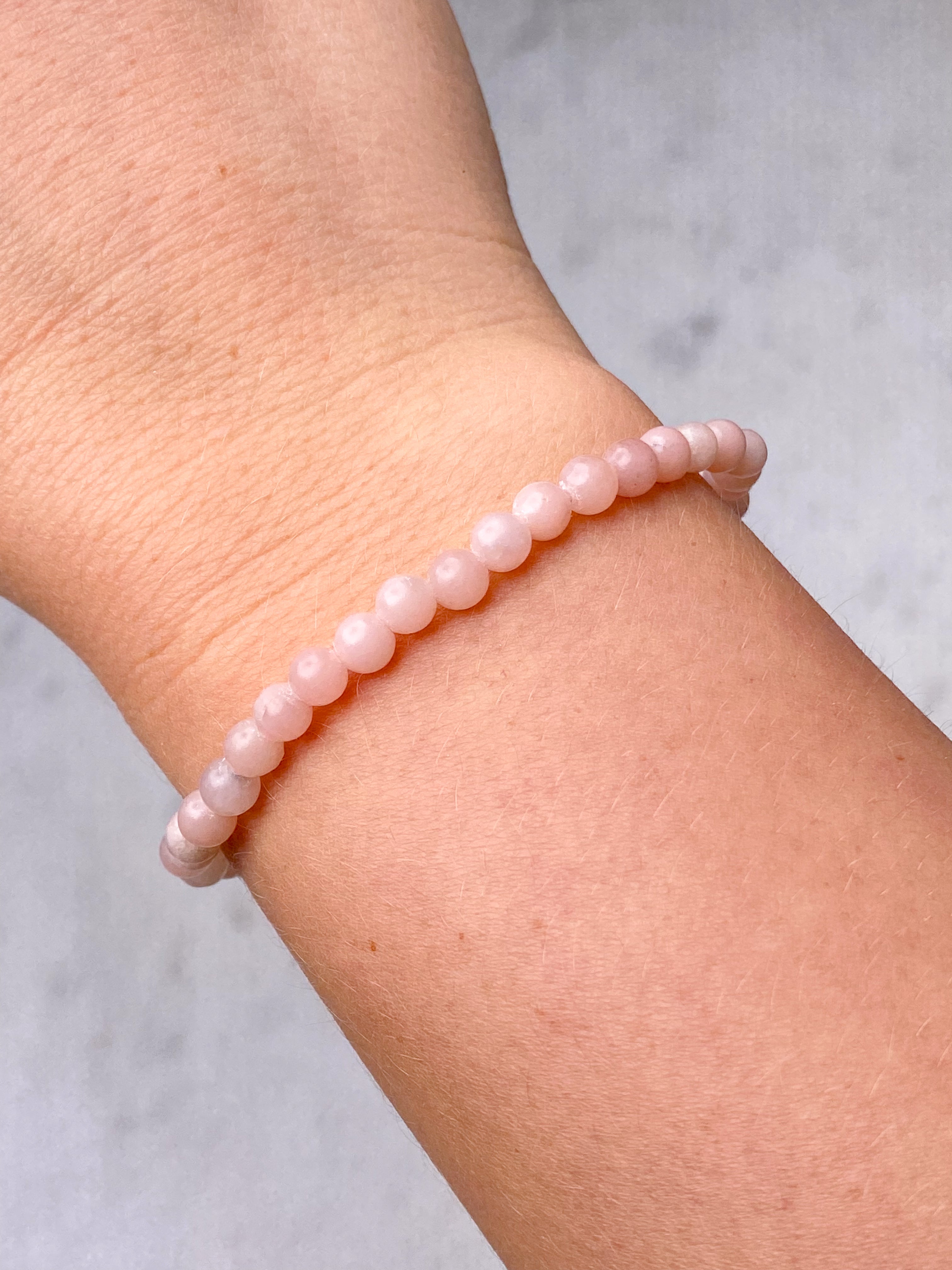Pink Opal Armbånd