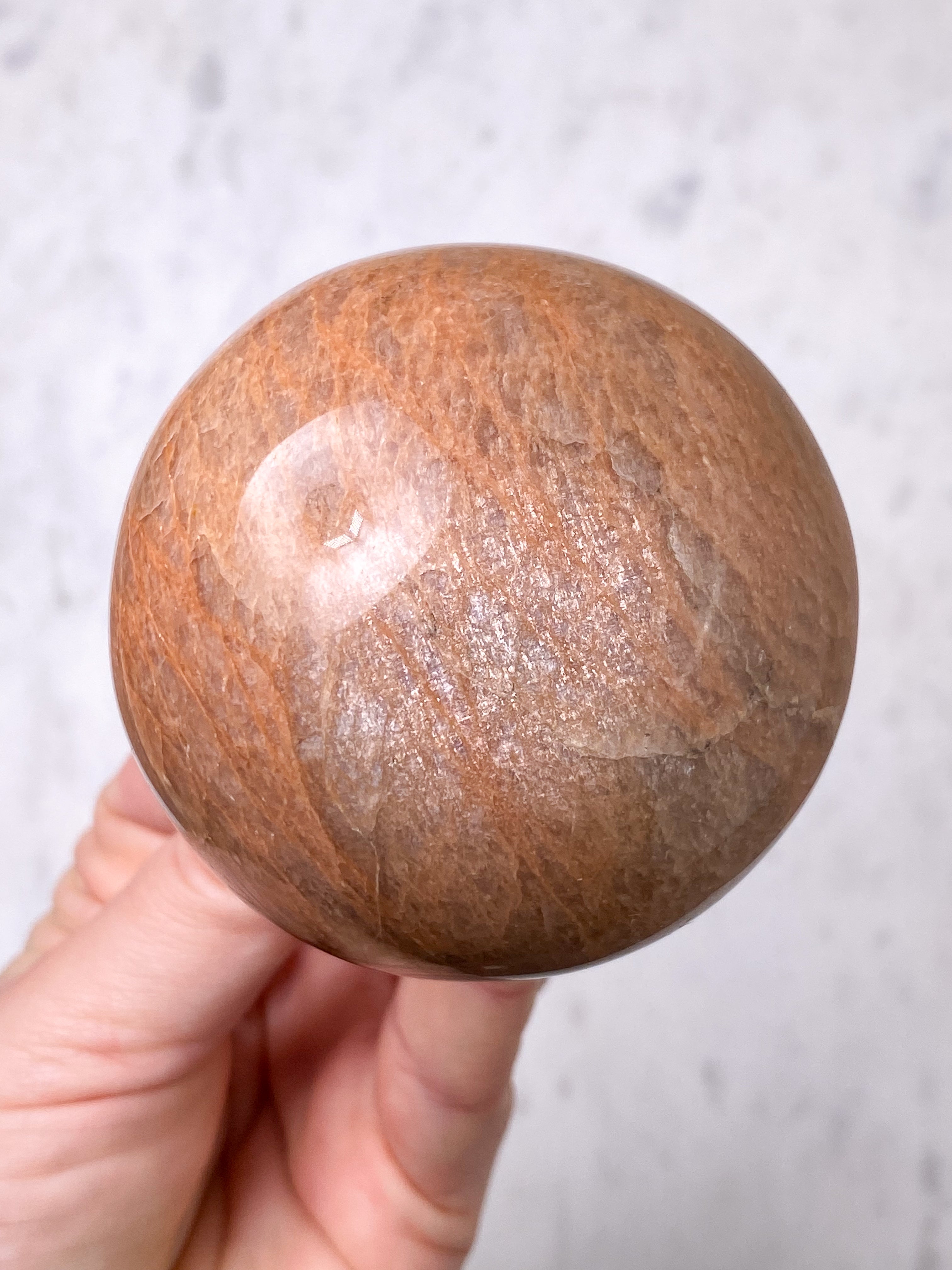 Enorm Moonstone Peach Ball (nr 2)