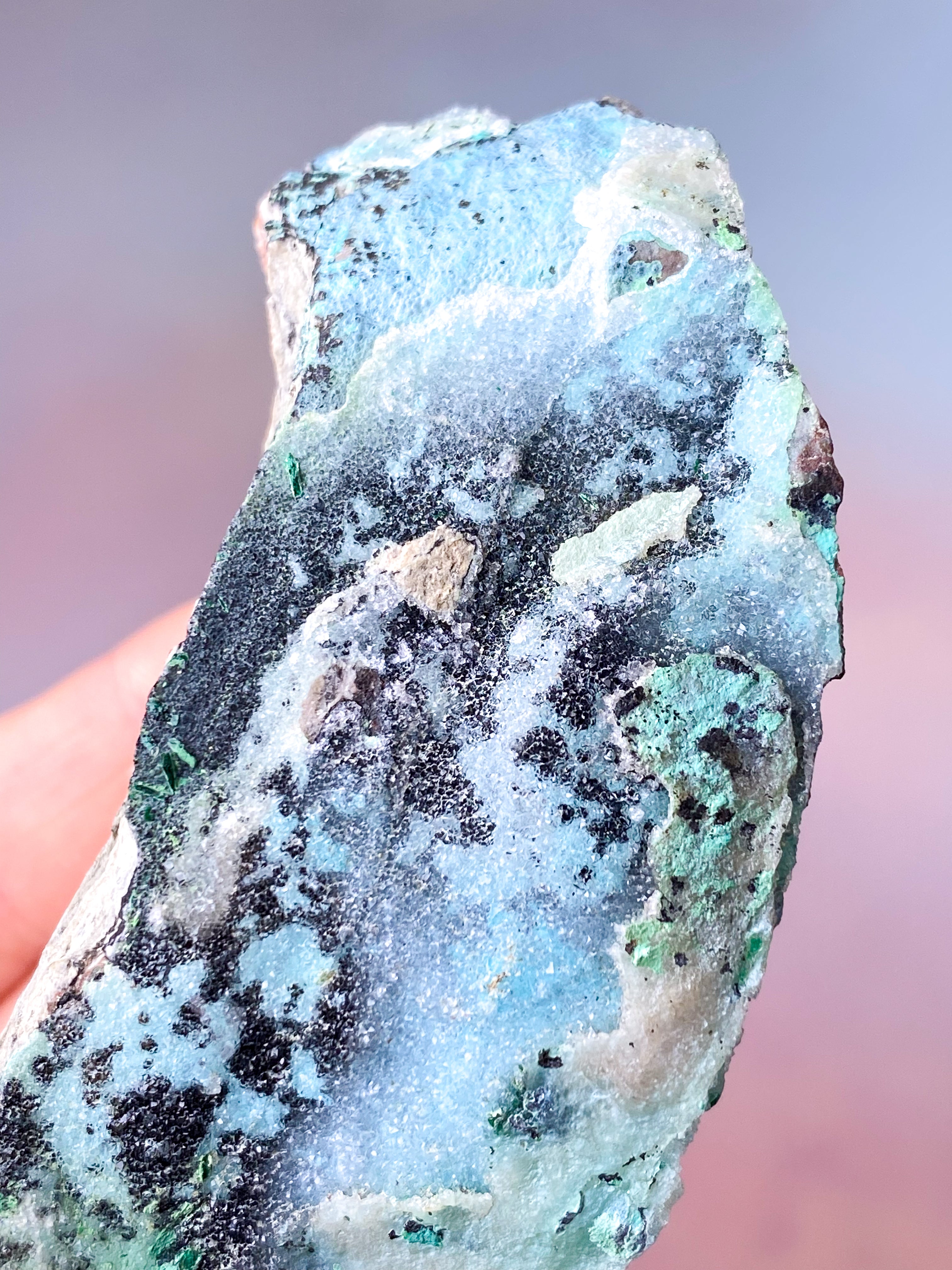 Druzy Chrysocolla (Nr. 2)