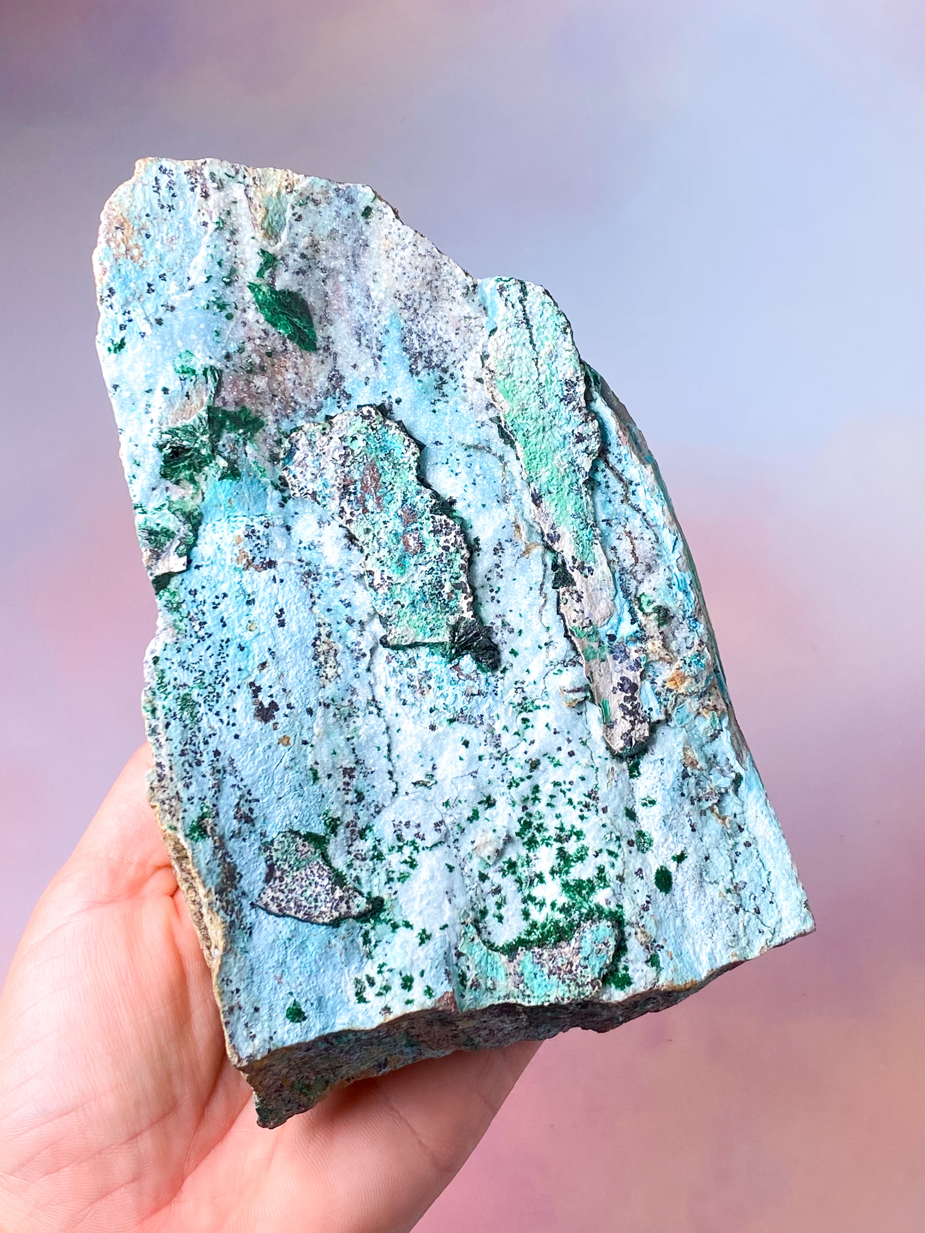 Druzy Chrysocolla (Nr. 9)