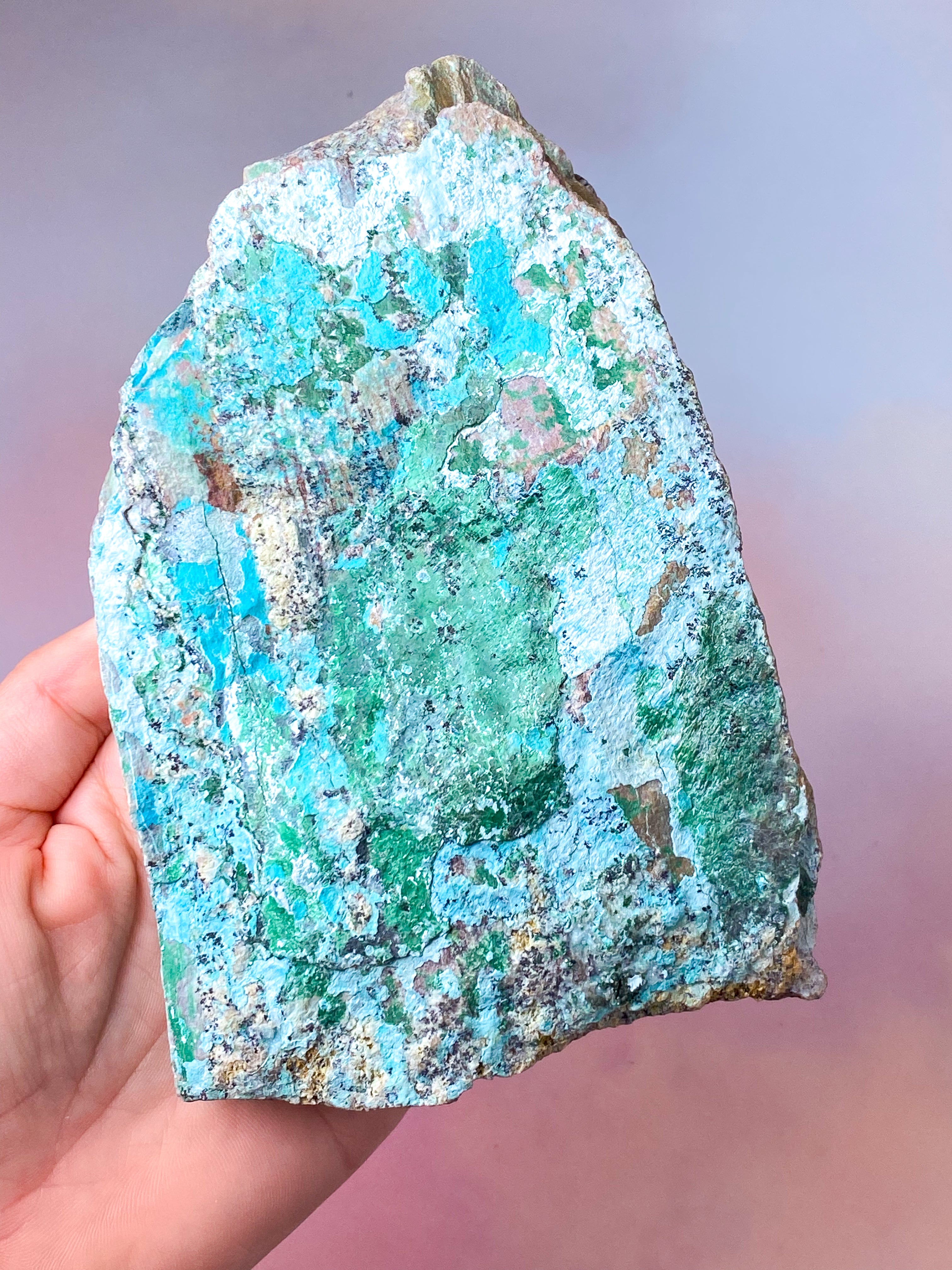 Druzy Chrysocolla (Nr. 9)