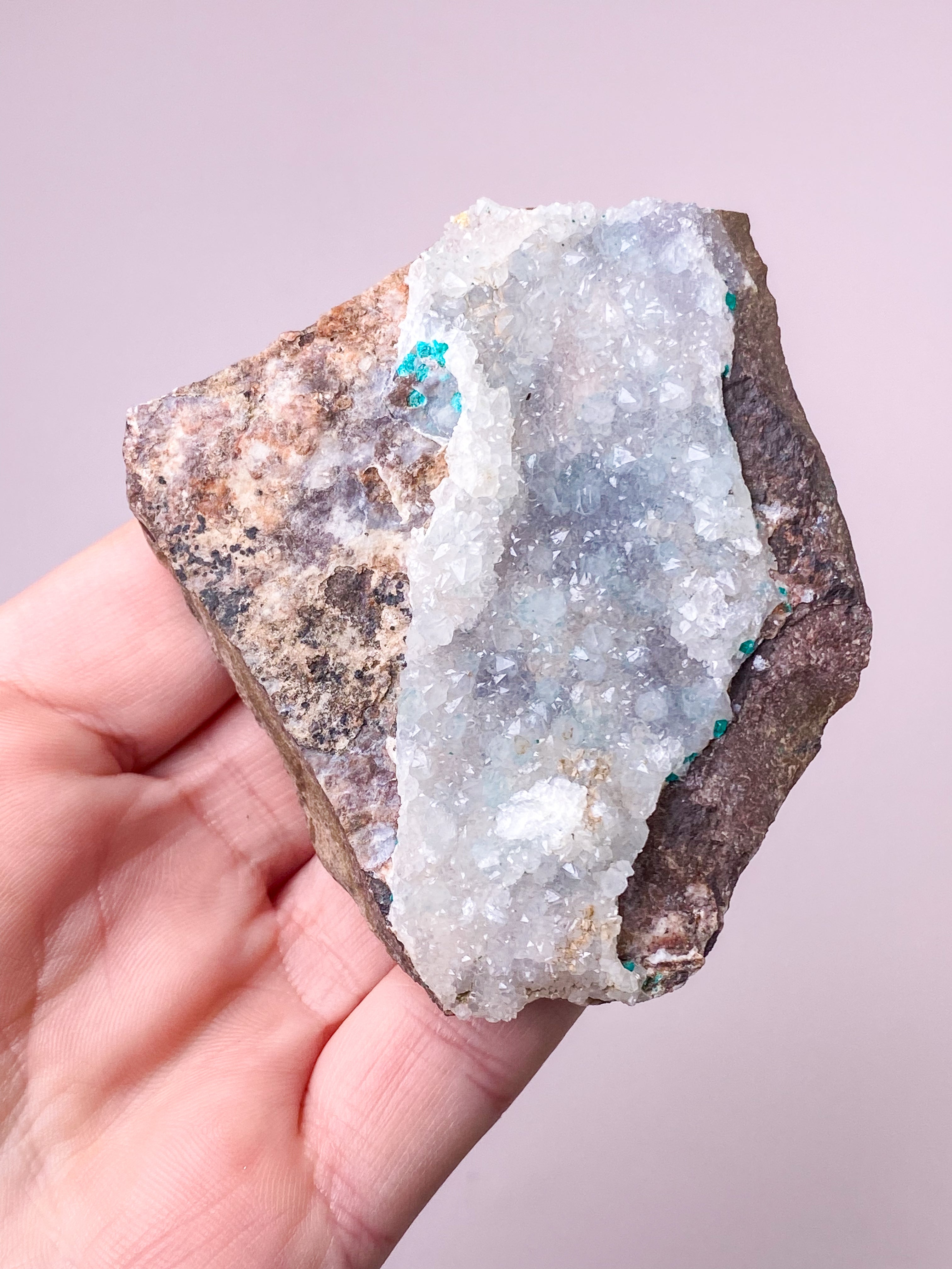 Druzy Dioptase (No. 10)