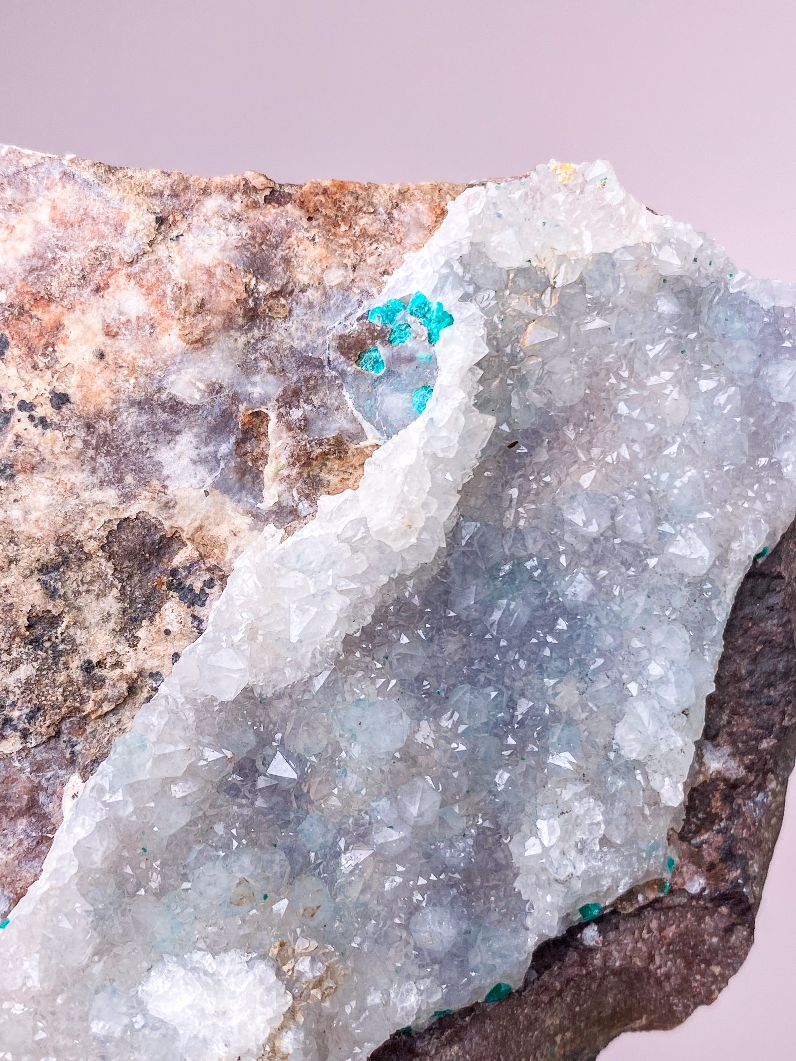 Druzy Dioptase (No. 10)