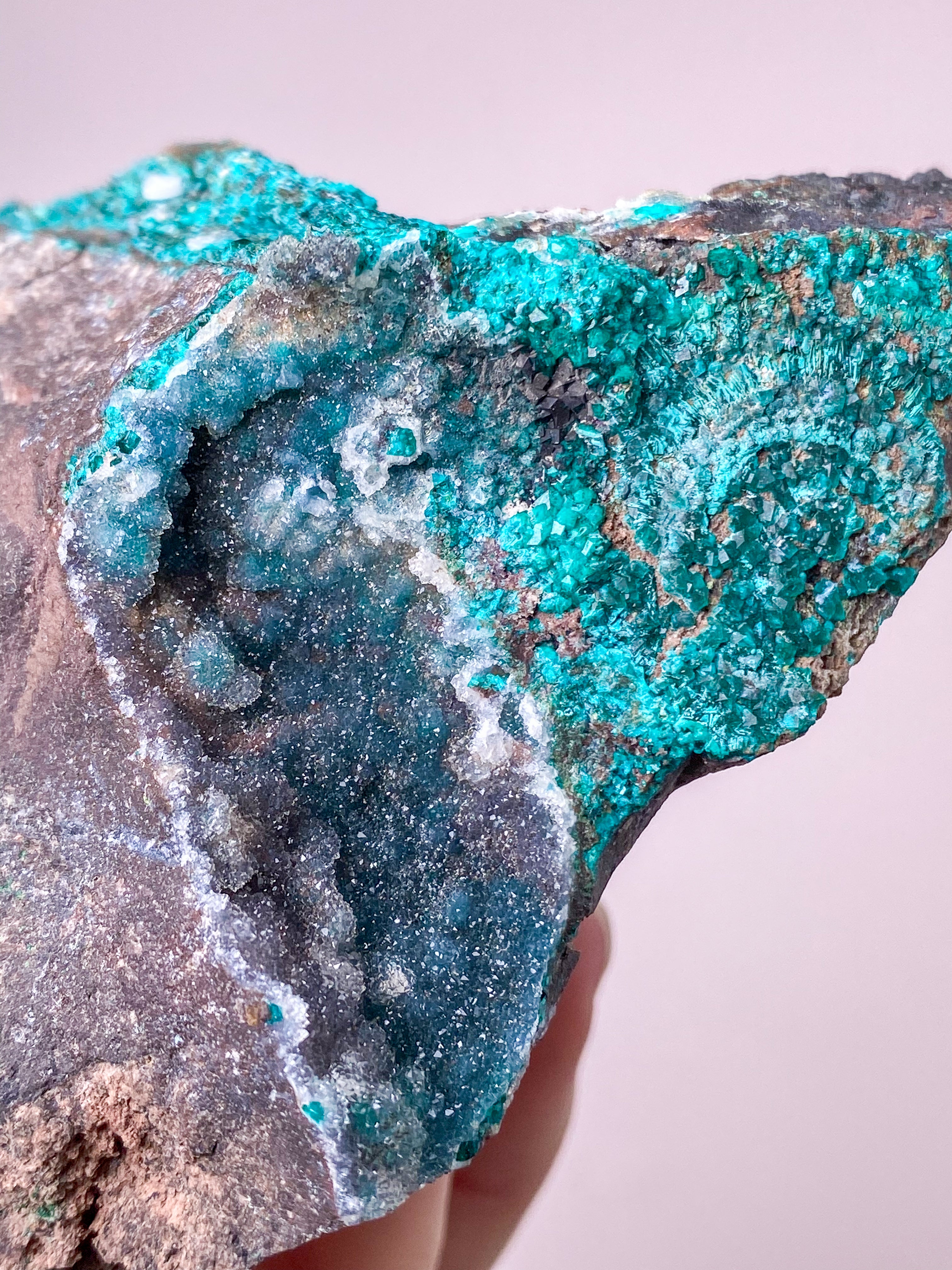 Druzy Dioptase (No. 10)