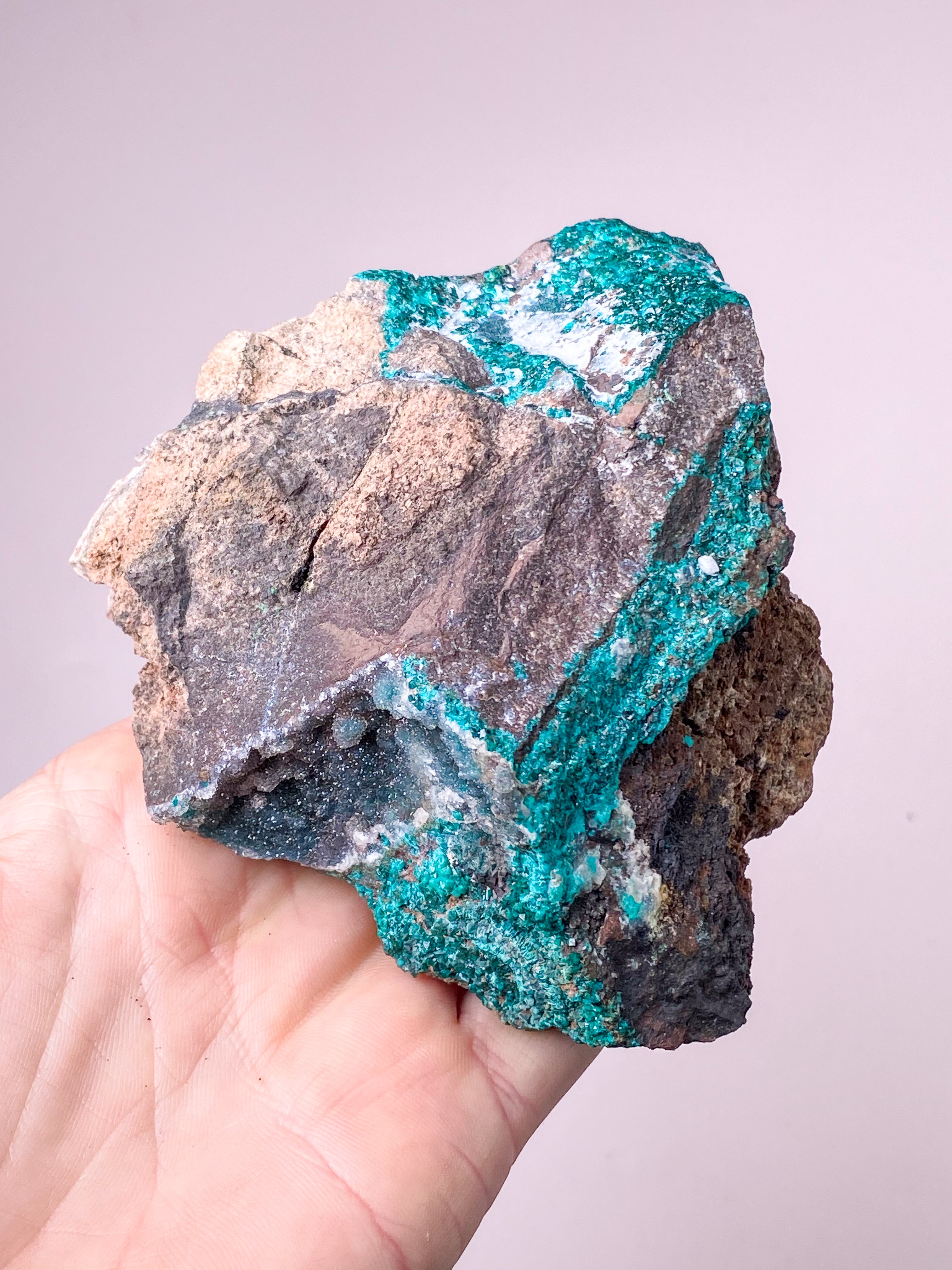 Druzy Dioptase (No. 10)