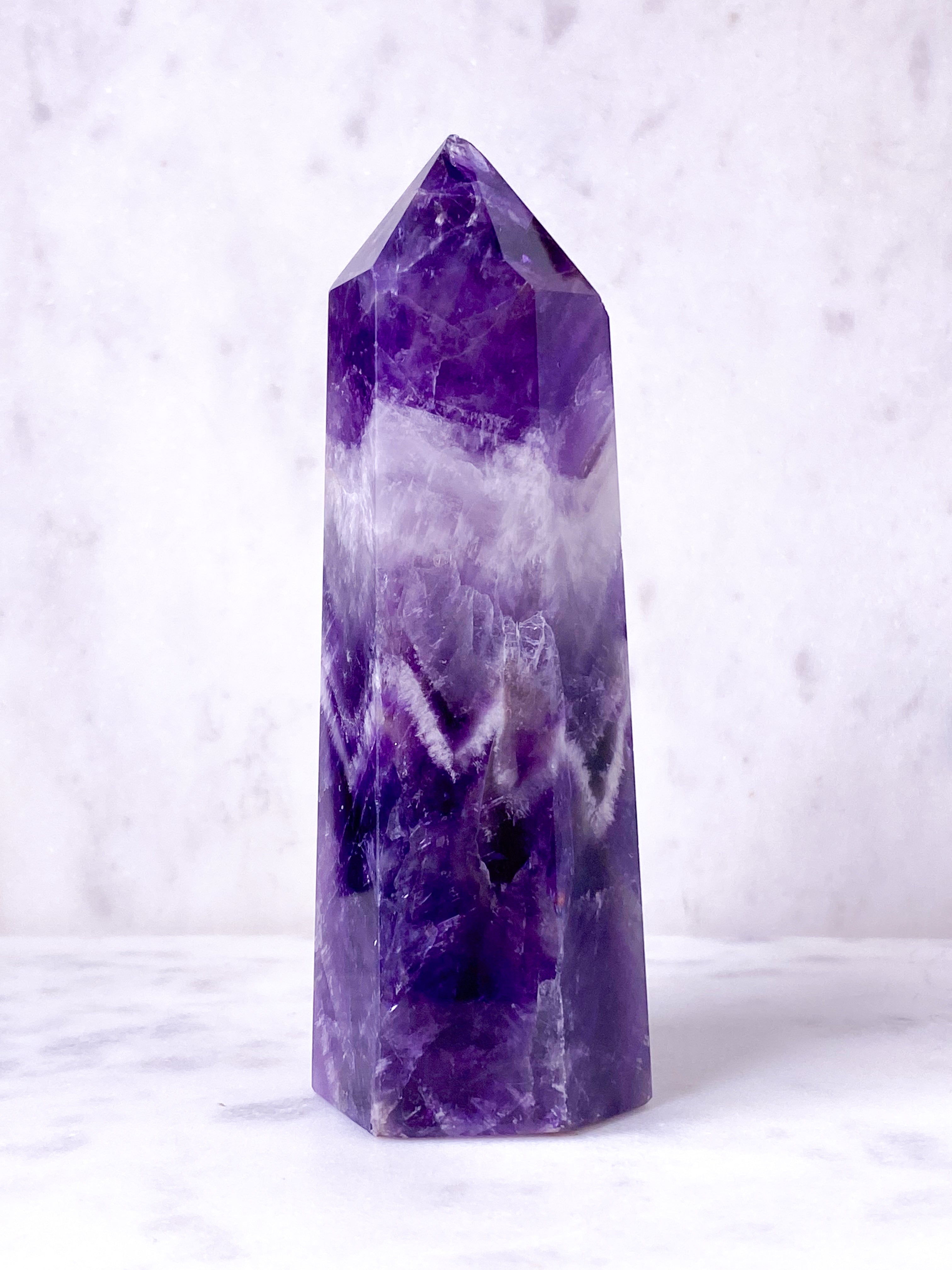 Chevron Amethyst Tower