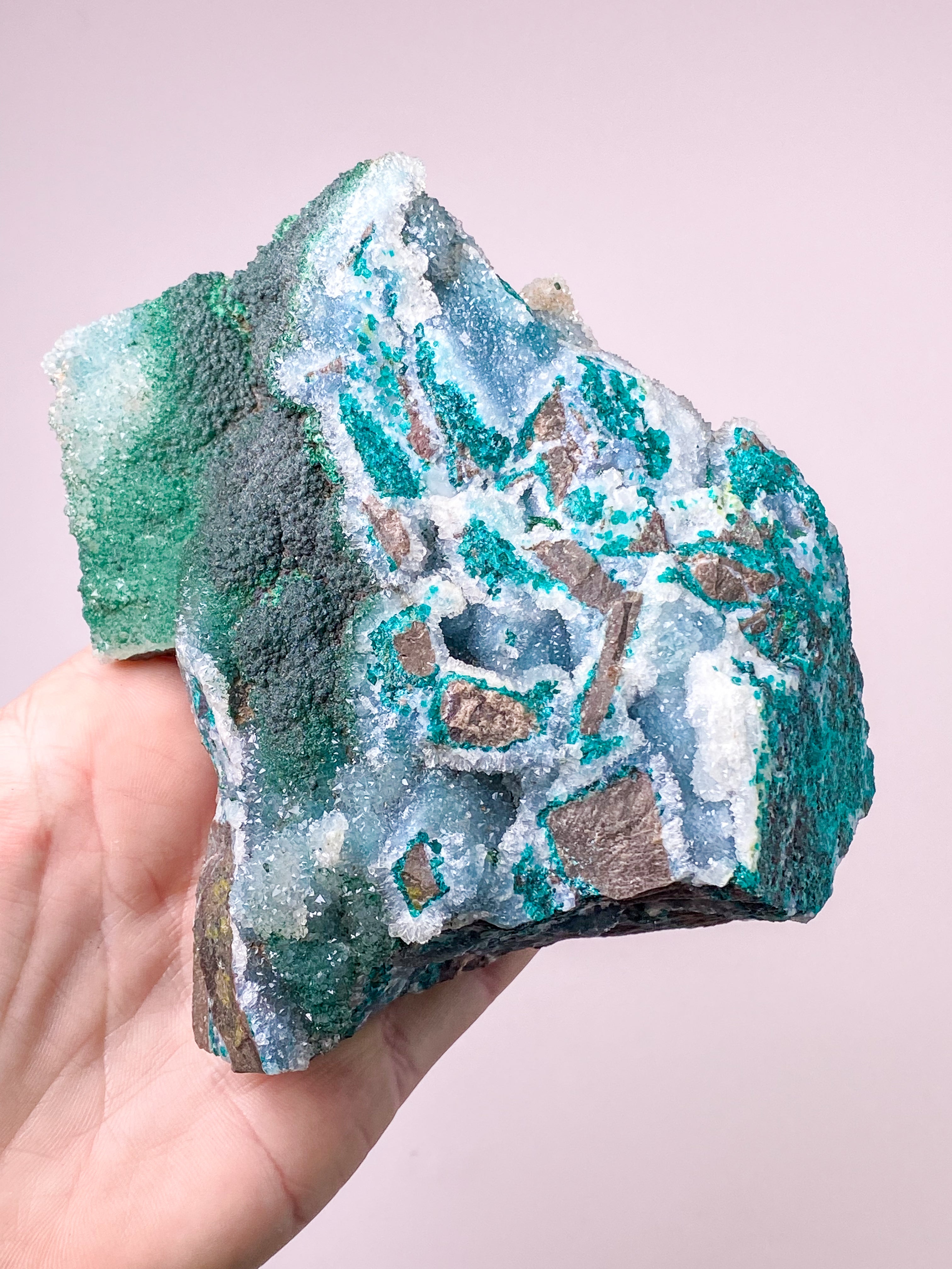 Druzy Dioptase (No. 10)