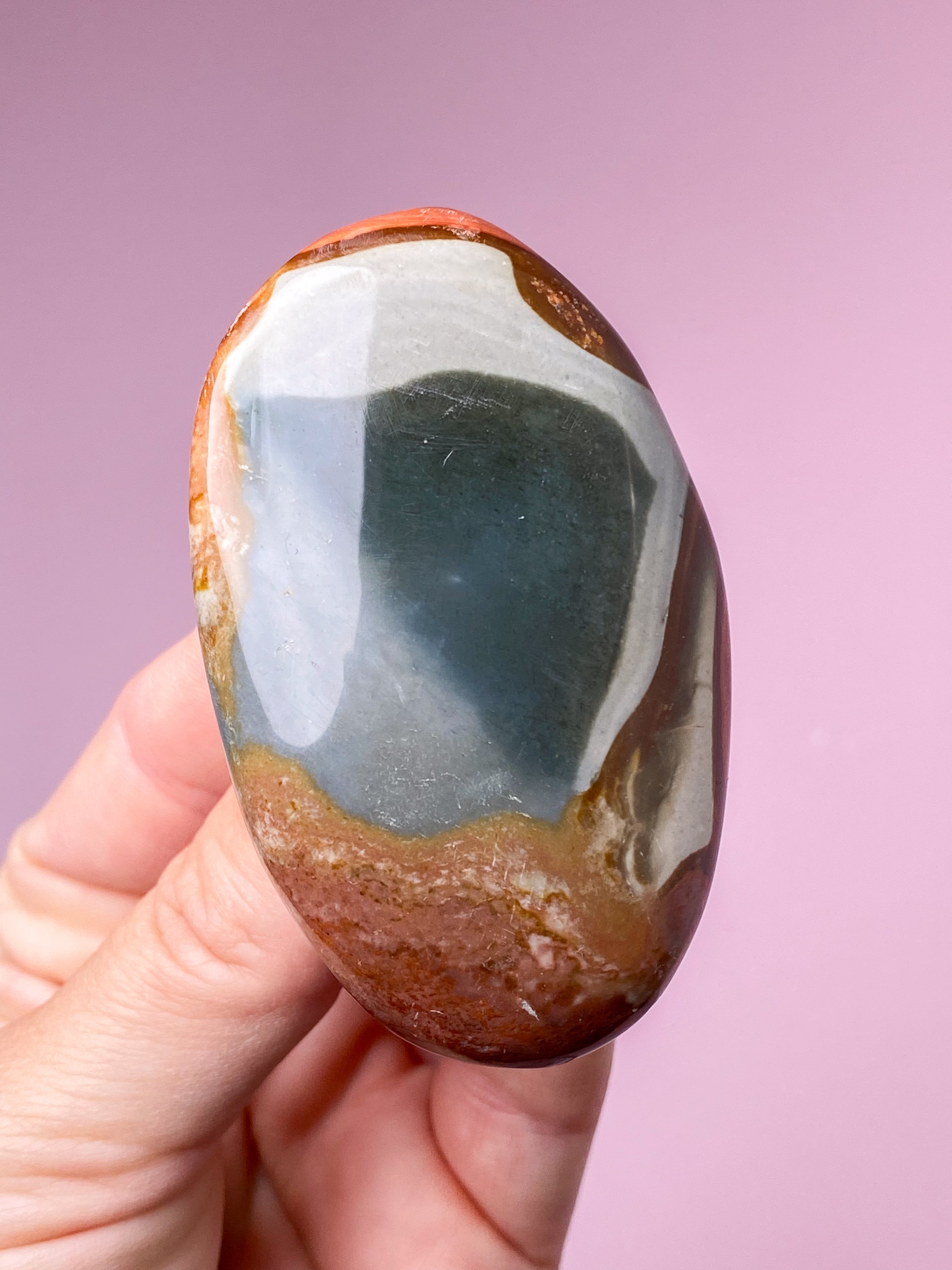 Polychrome Jaspis Palmstone (Nr. 2)