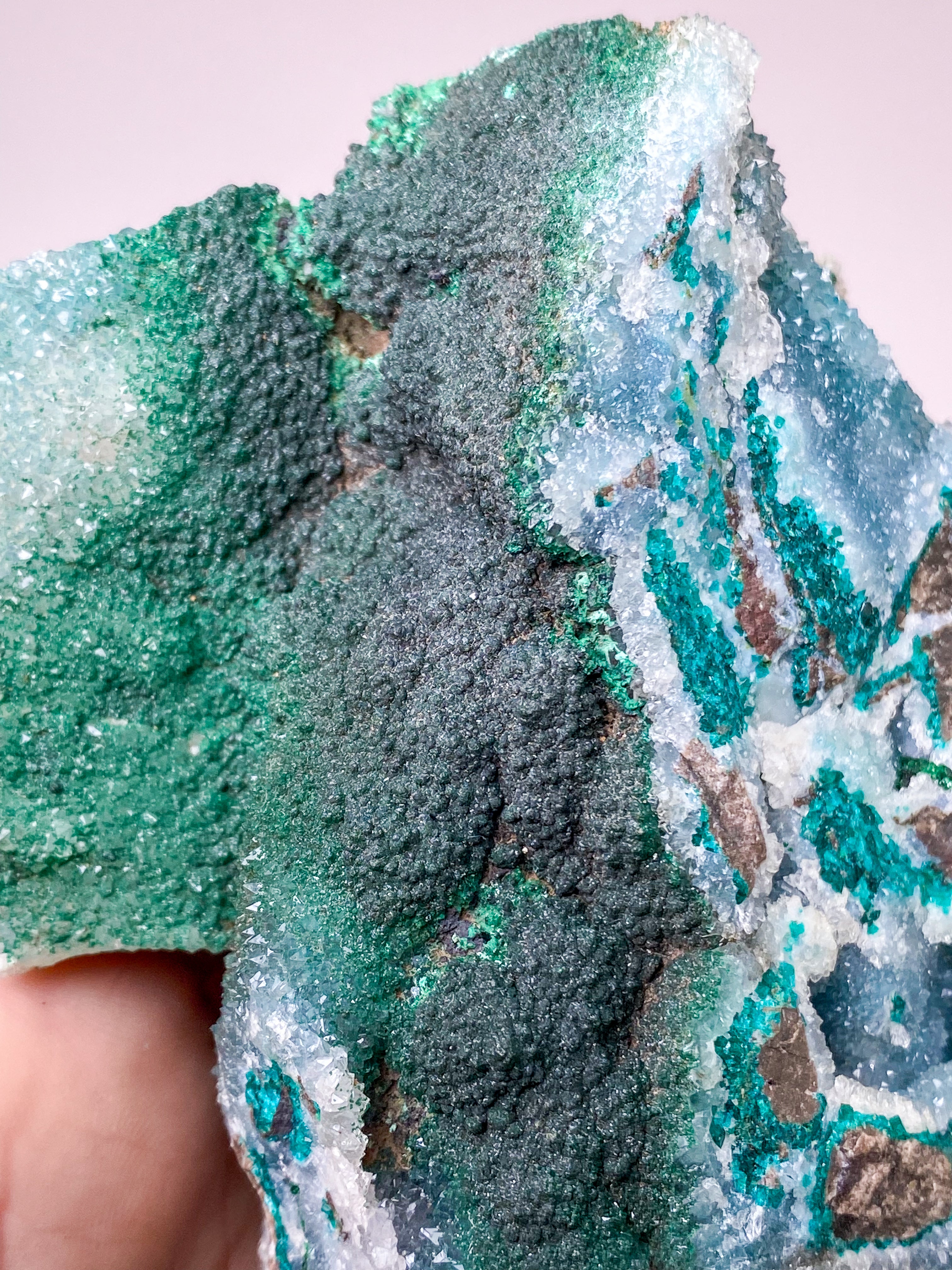 Druzy Dioptase (No. 10)