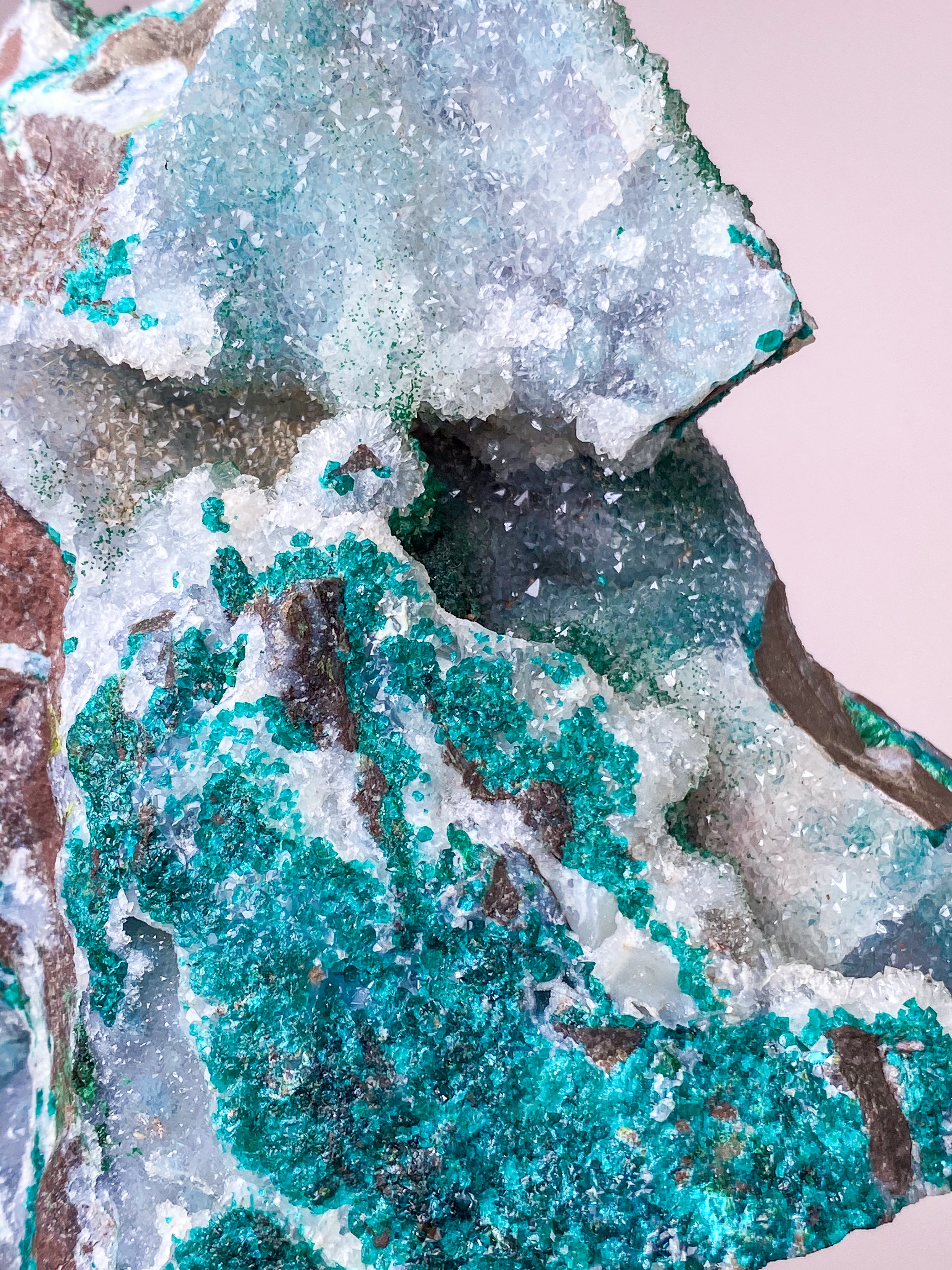 Druzy Dioptase (No. 10)