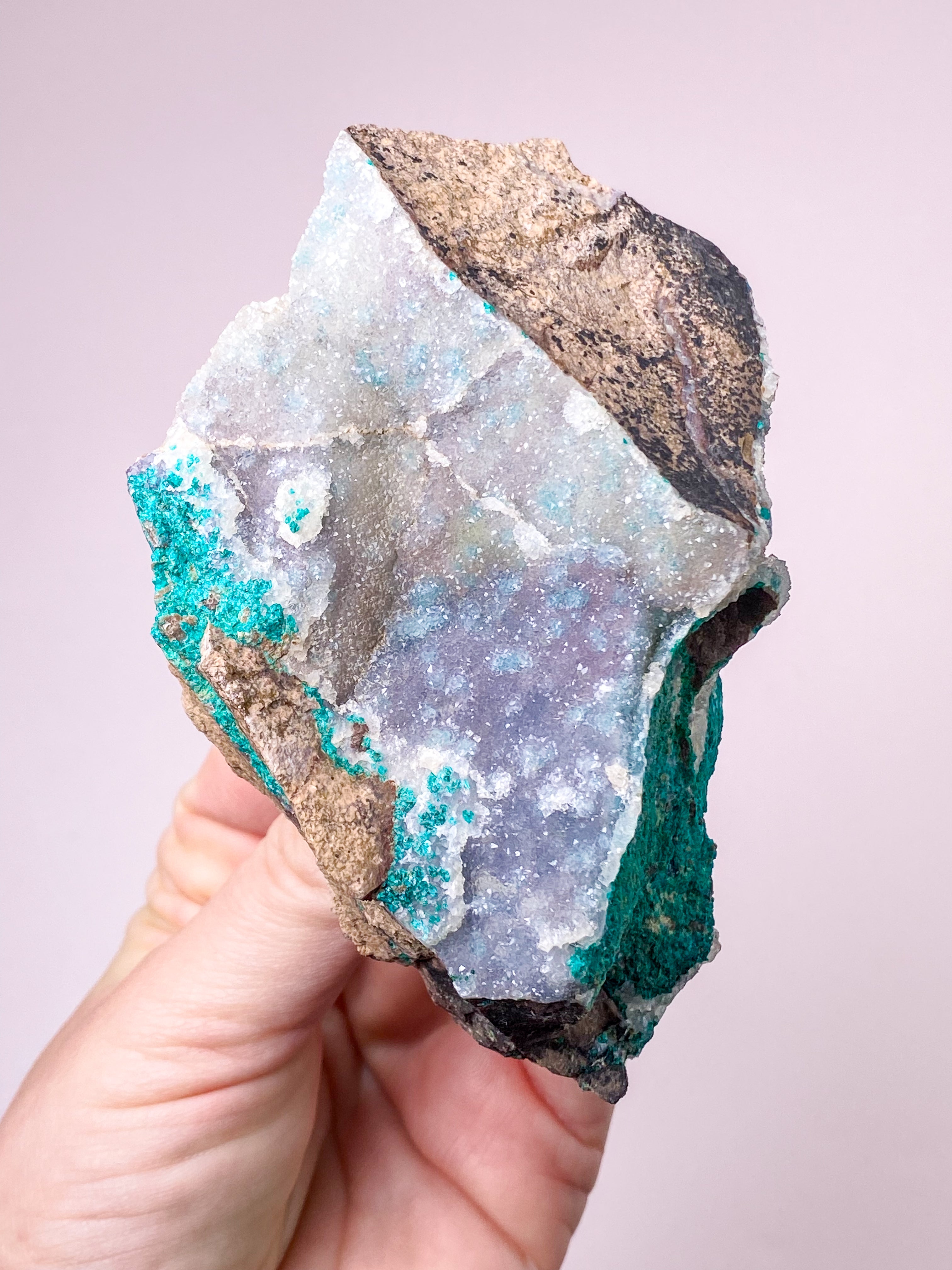 Druzy Dioptase (No. 10)