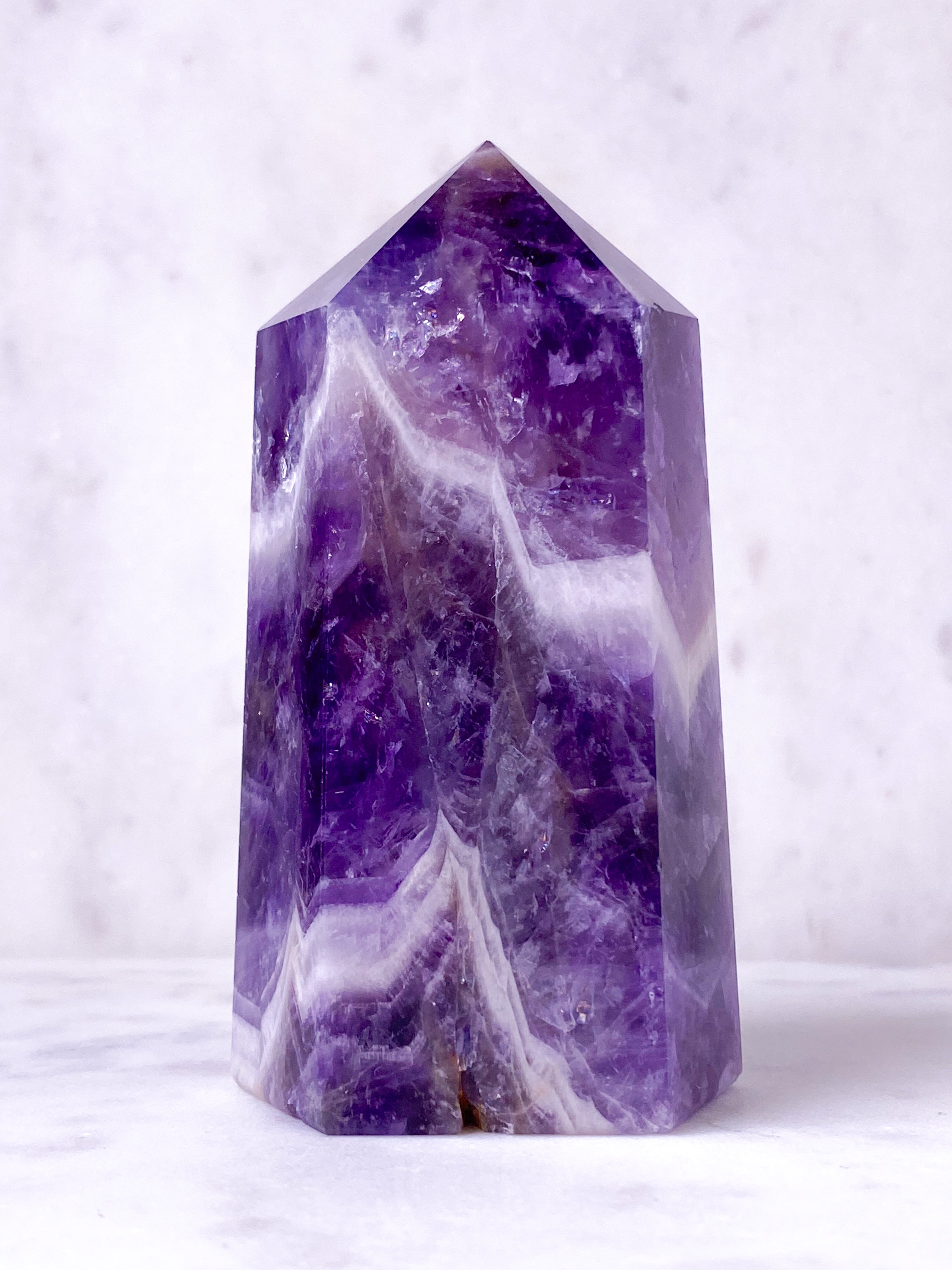 Chevron Amethyst Tower