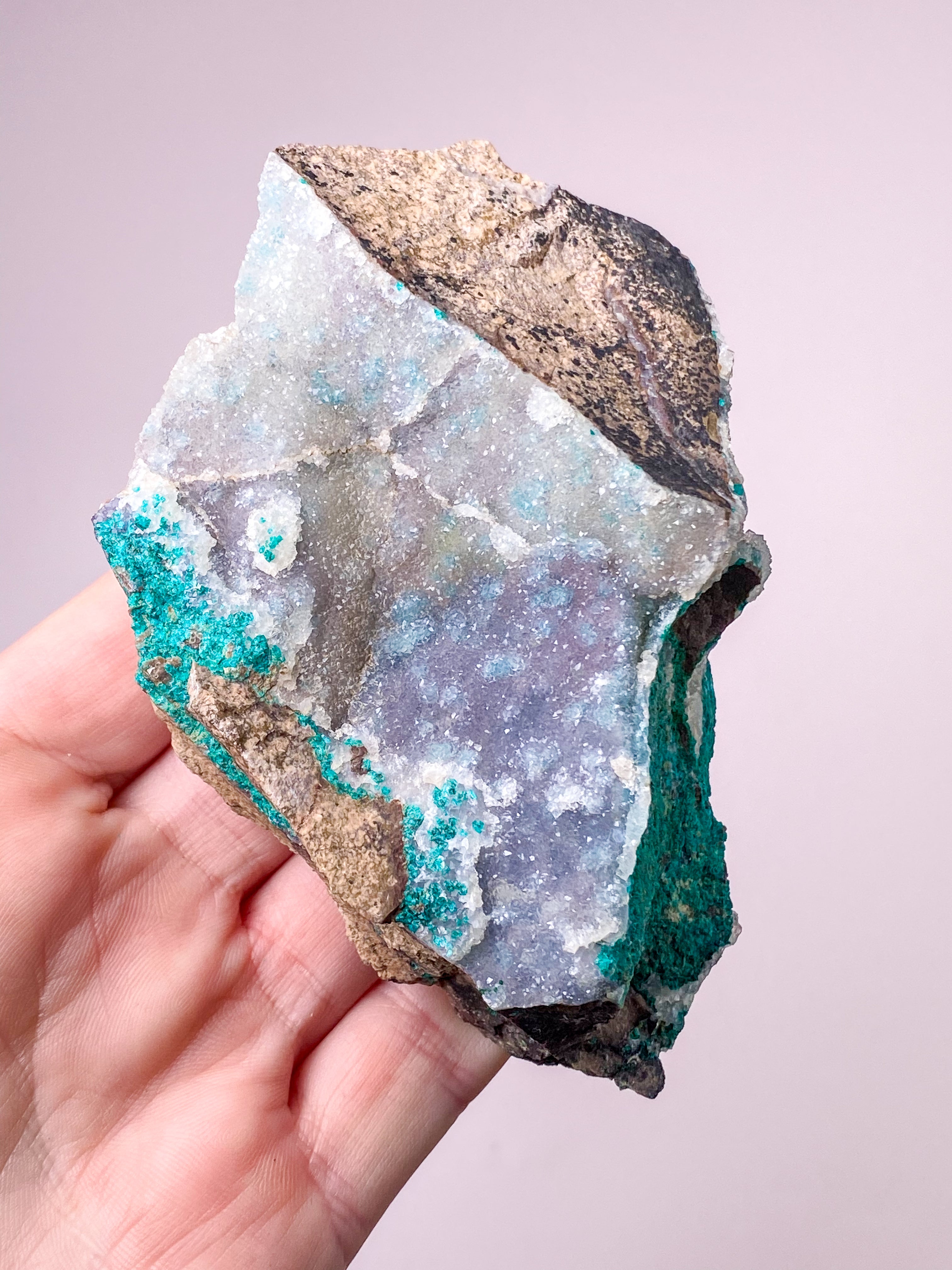 Druzy Dioptase (No. 10)