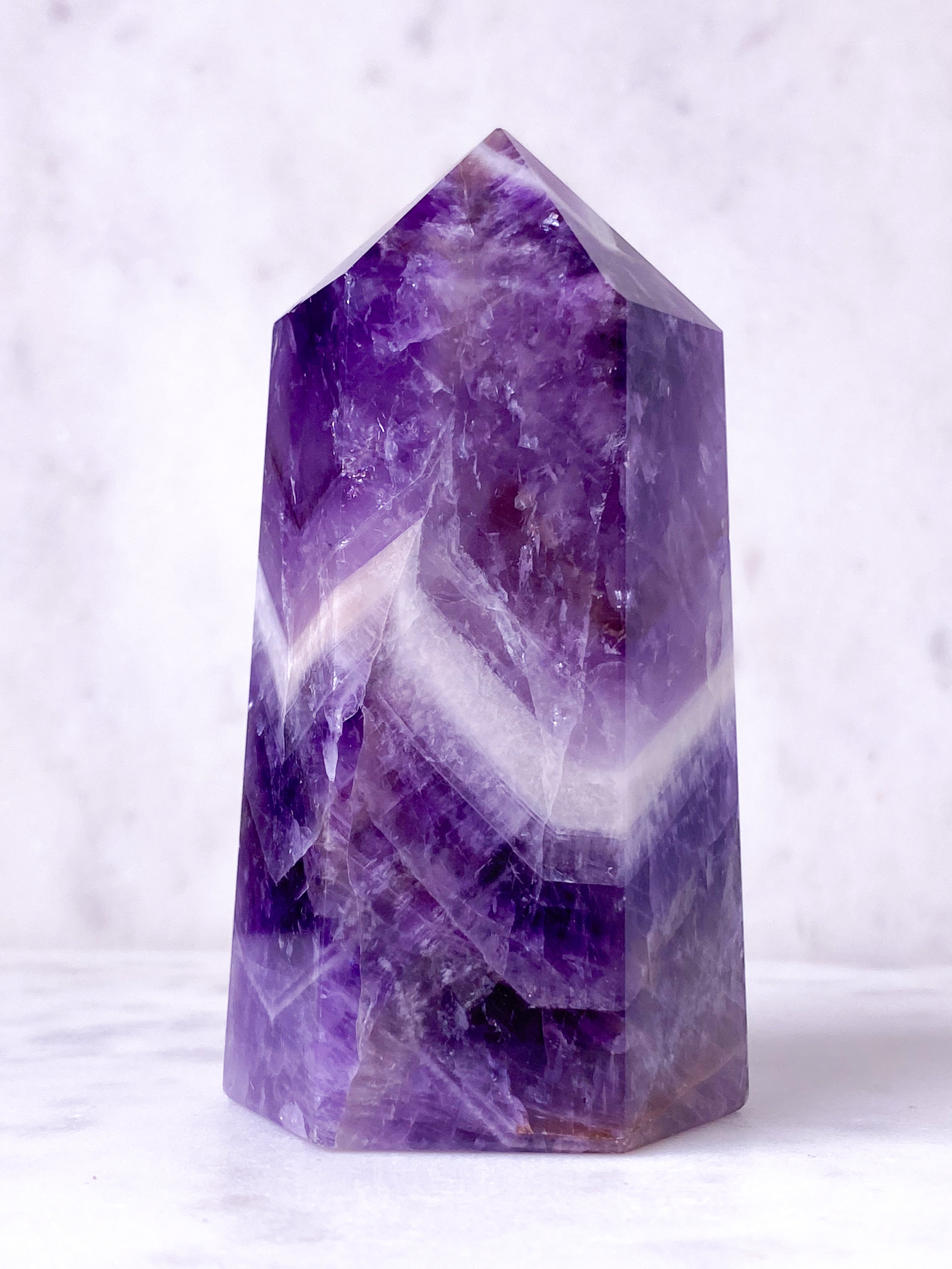 Chevron Amethyst Tower