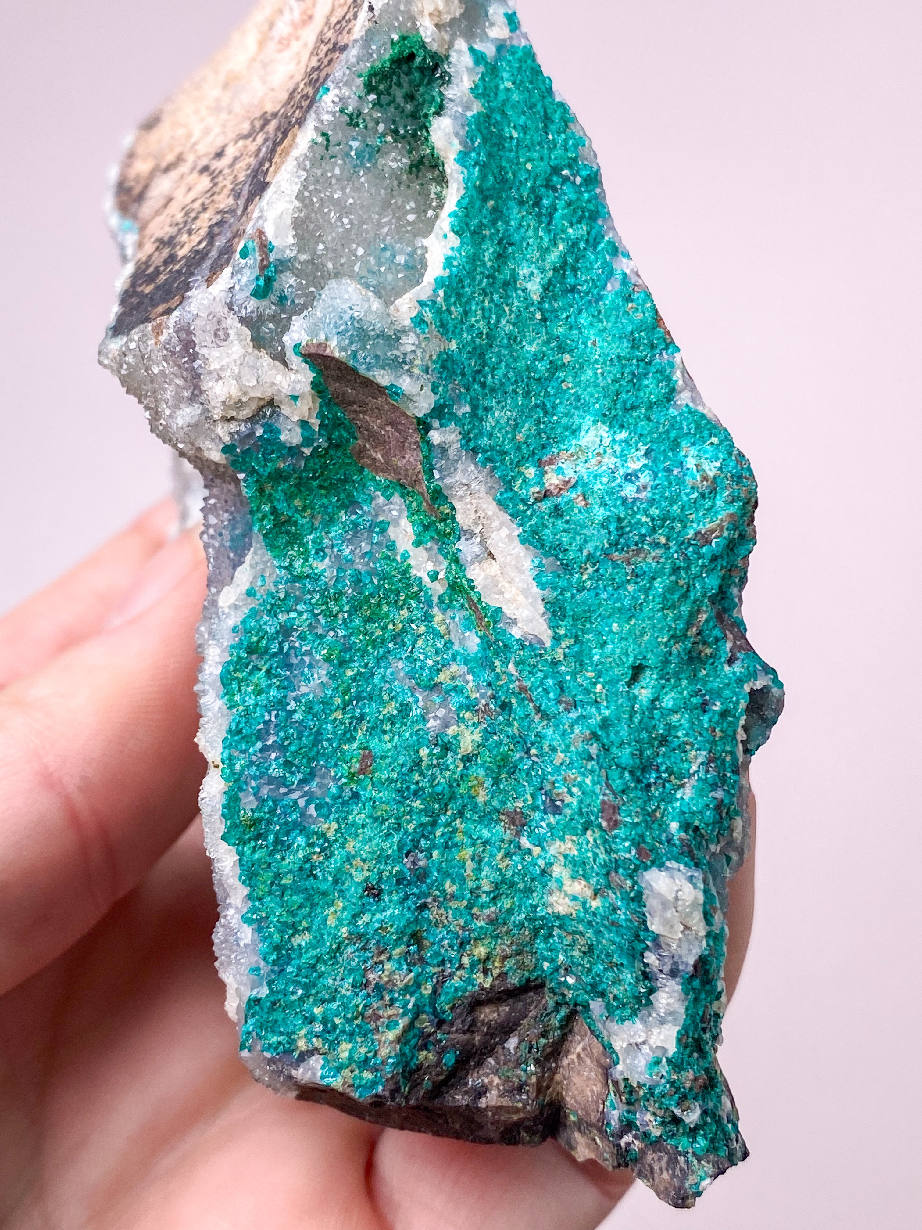 Druzy Dioptase (No. 10)