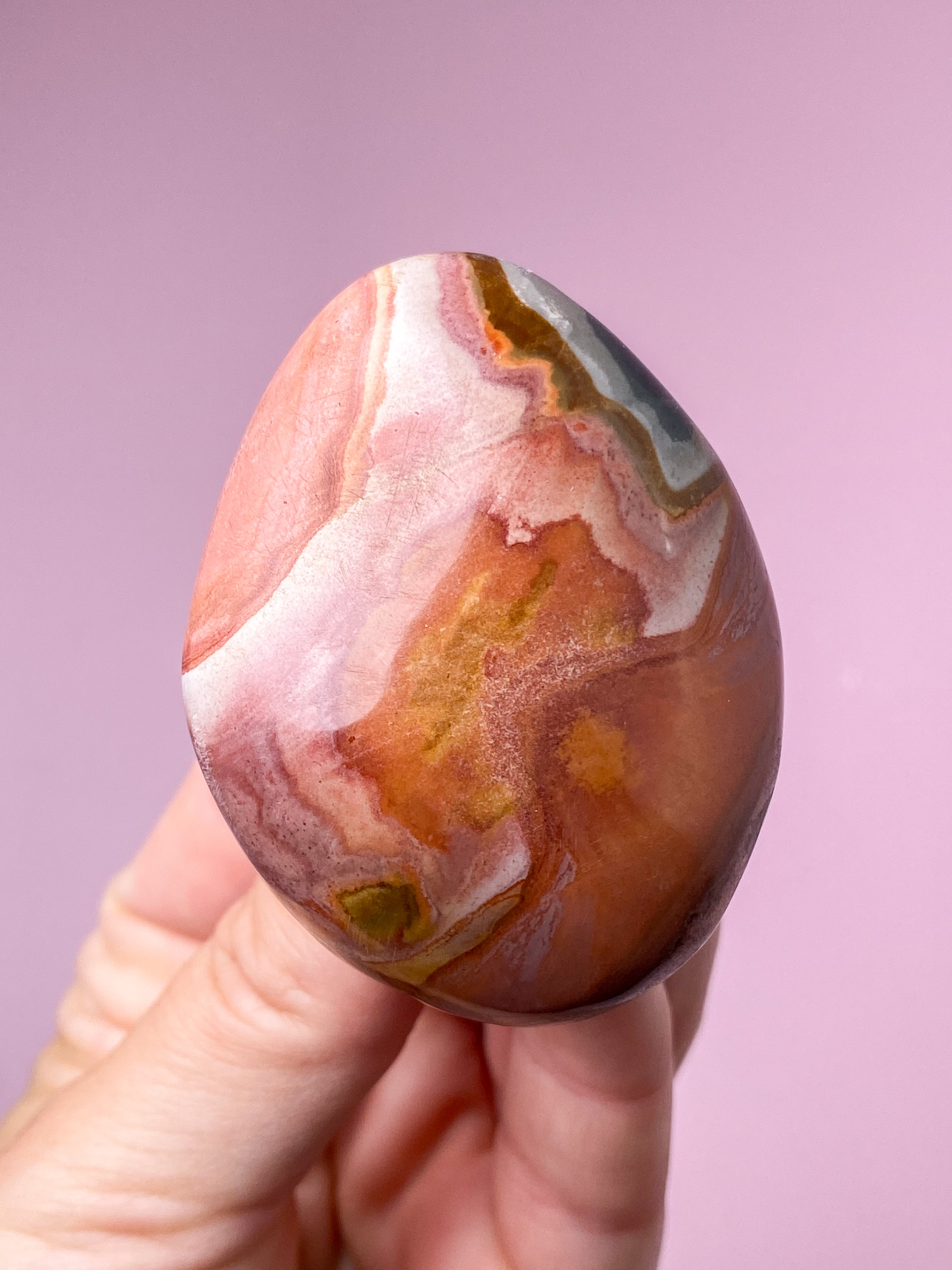 Polychrome Jaspis Palmstone (Nr. 6)