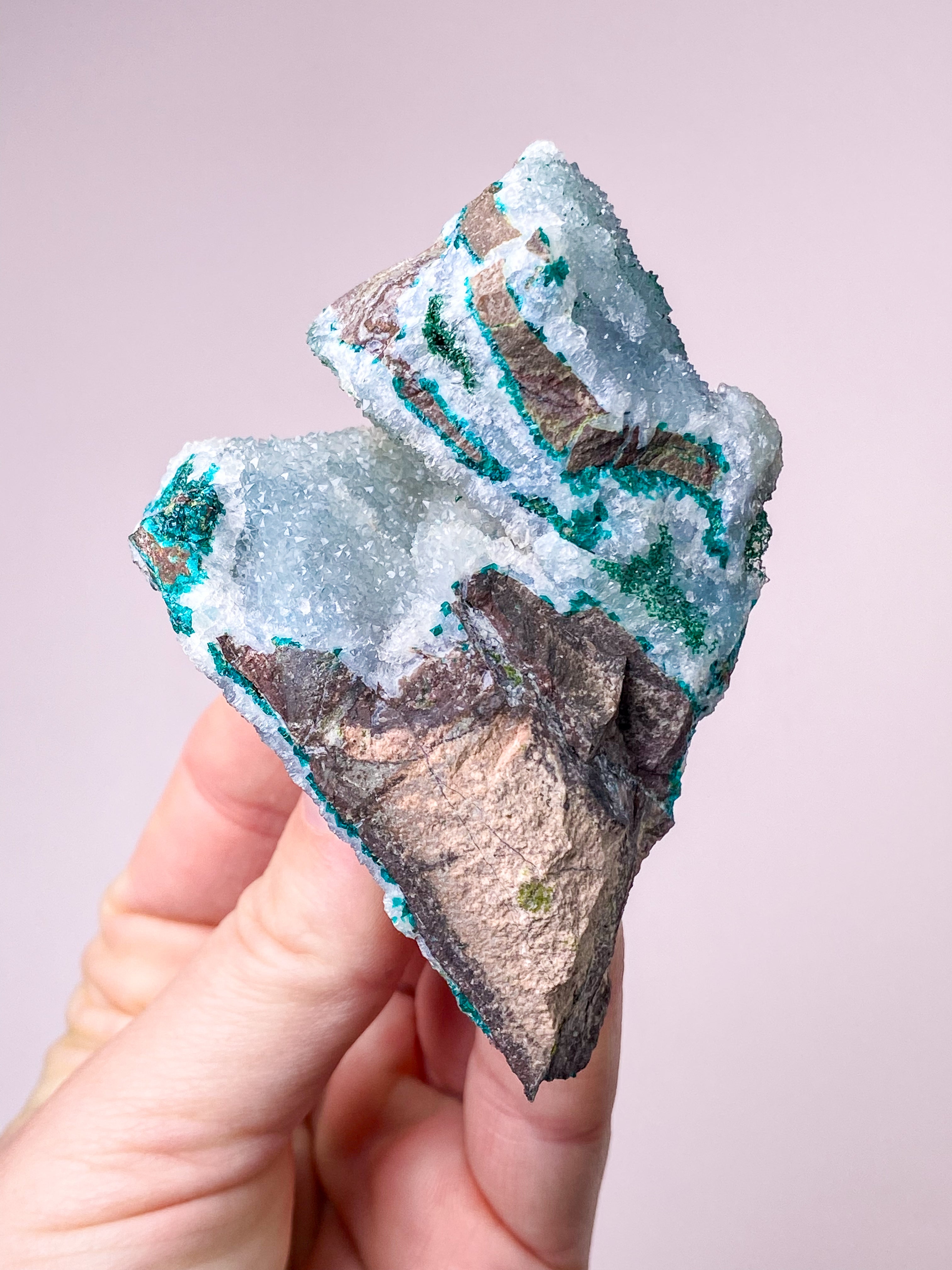 Druzy Dioptase (Nr. 12)