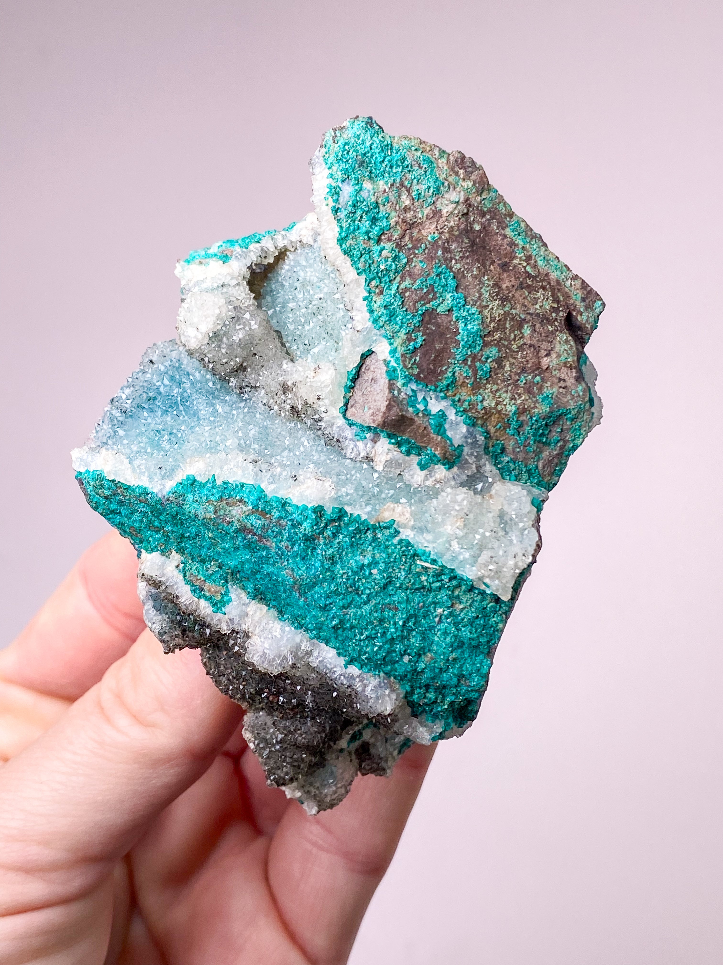 Druzy Dioptase (Nr. 15)