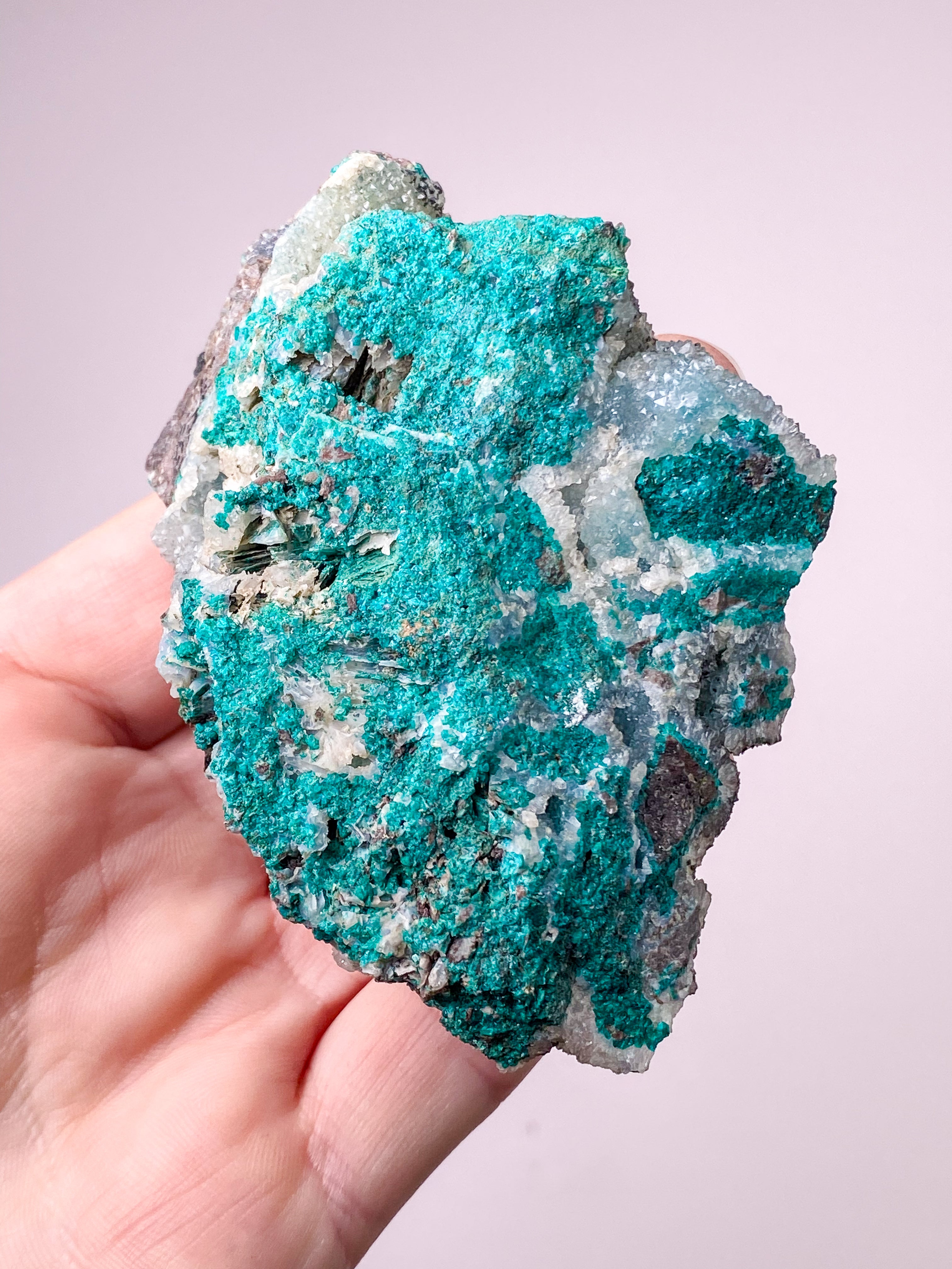 Druzy Dioptase (Nr. 15)