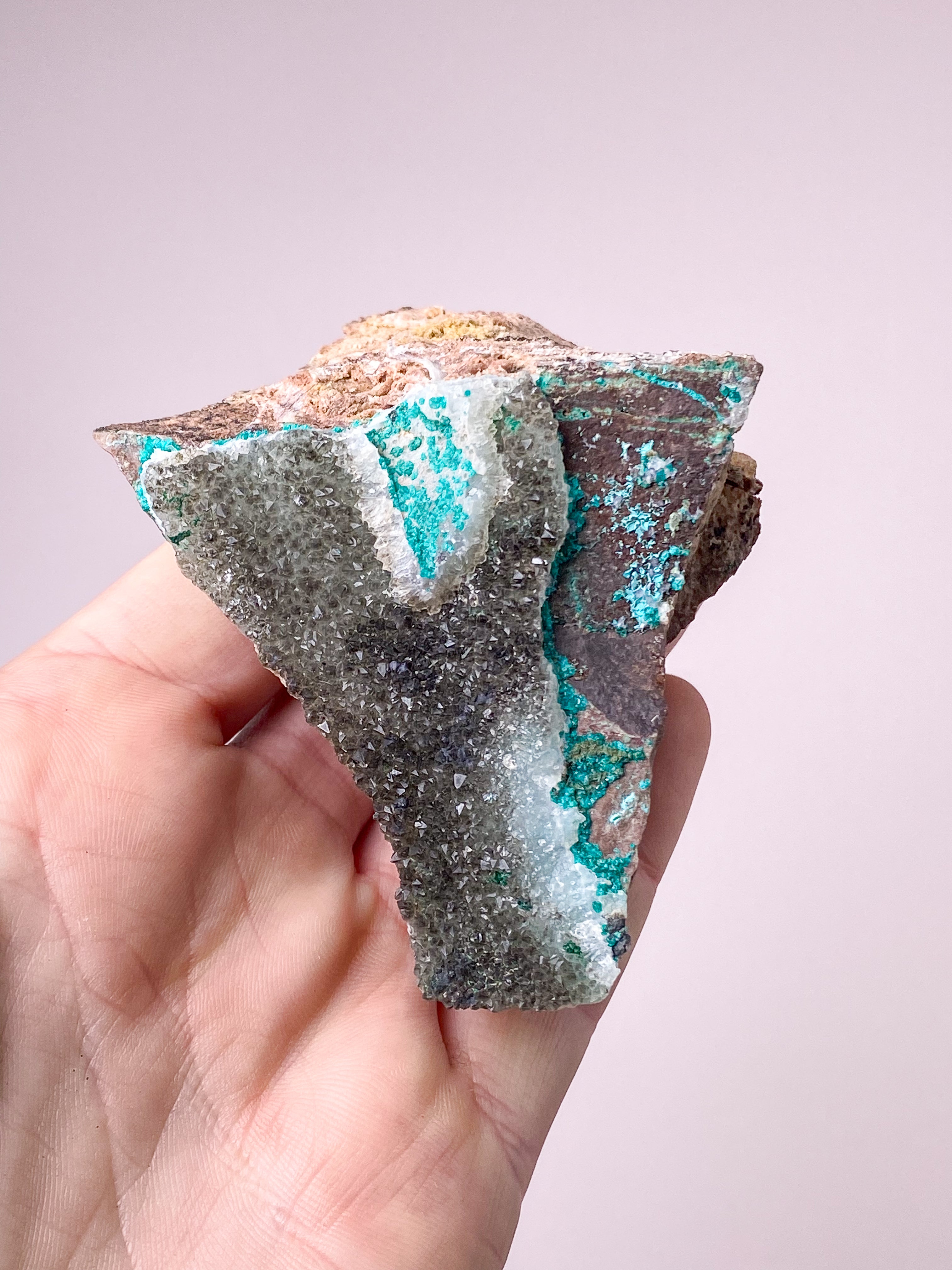 Druzy Dioptase (Nr. 20)