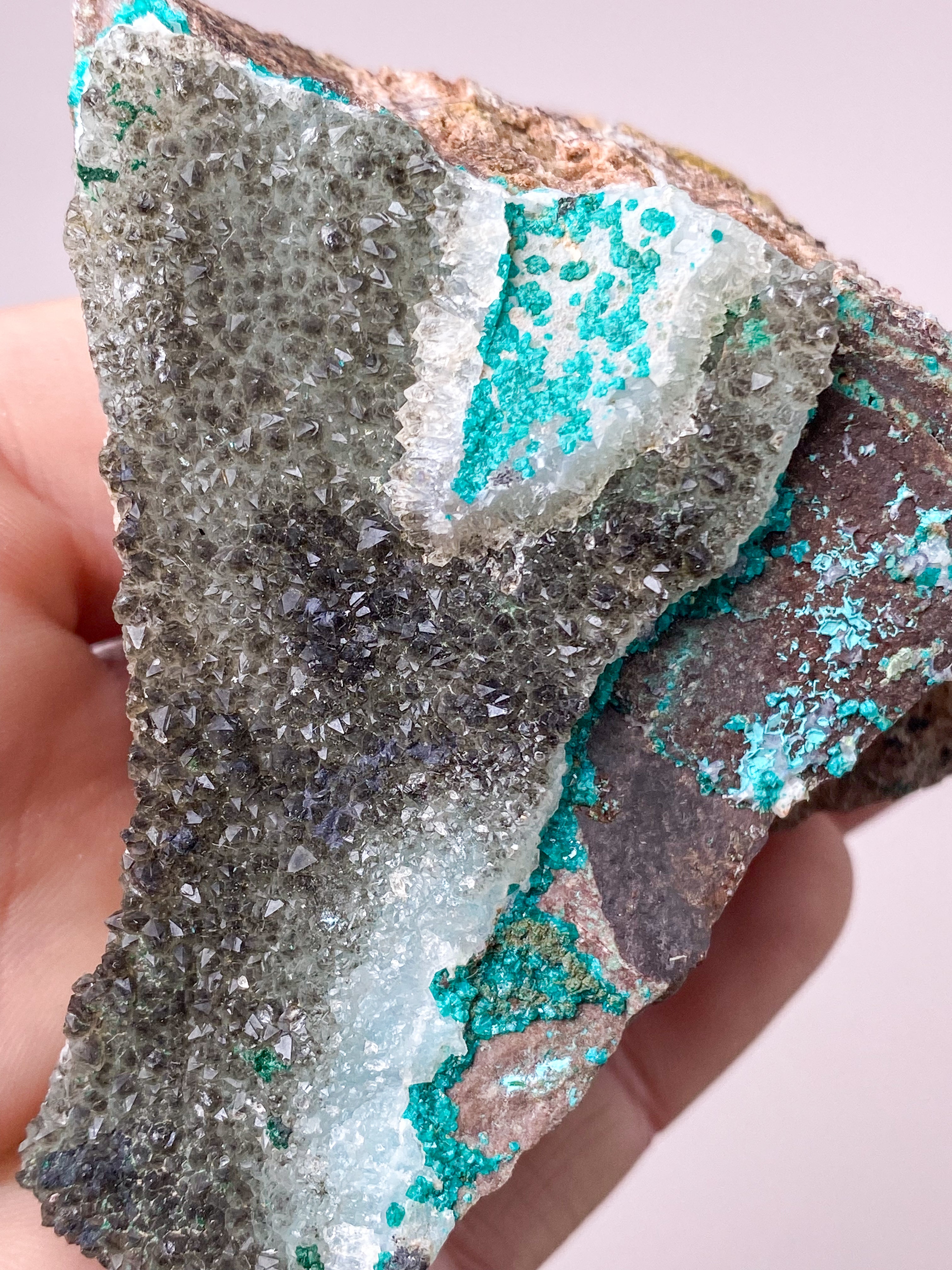 Druzy Dioptase (Nr. 20)