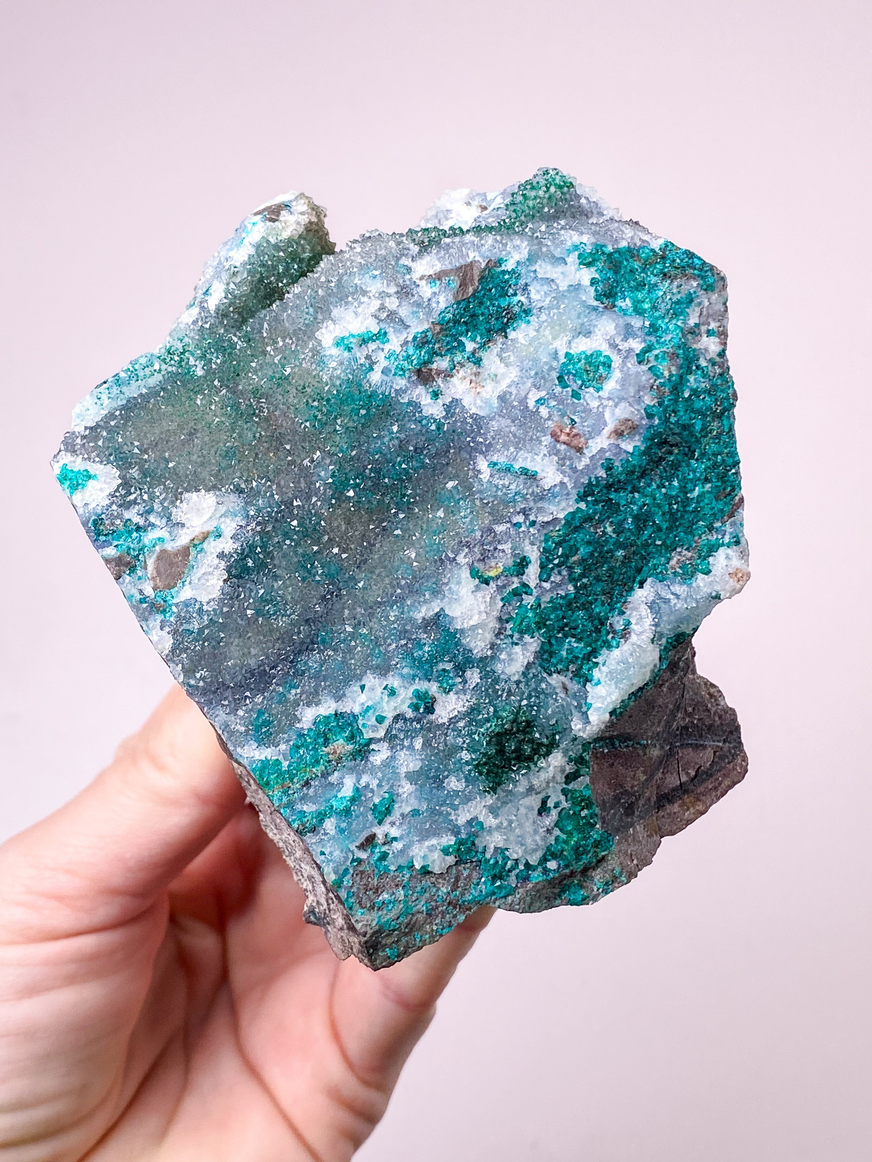 Druzy Dioptase (Nr. 23)