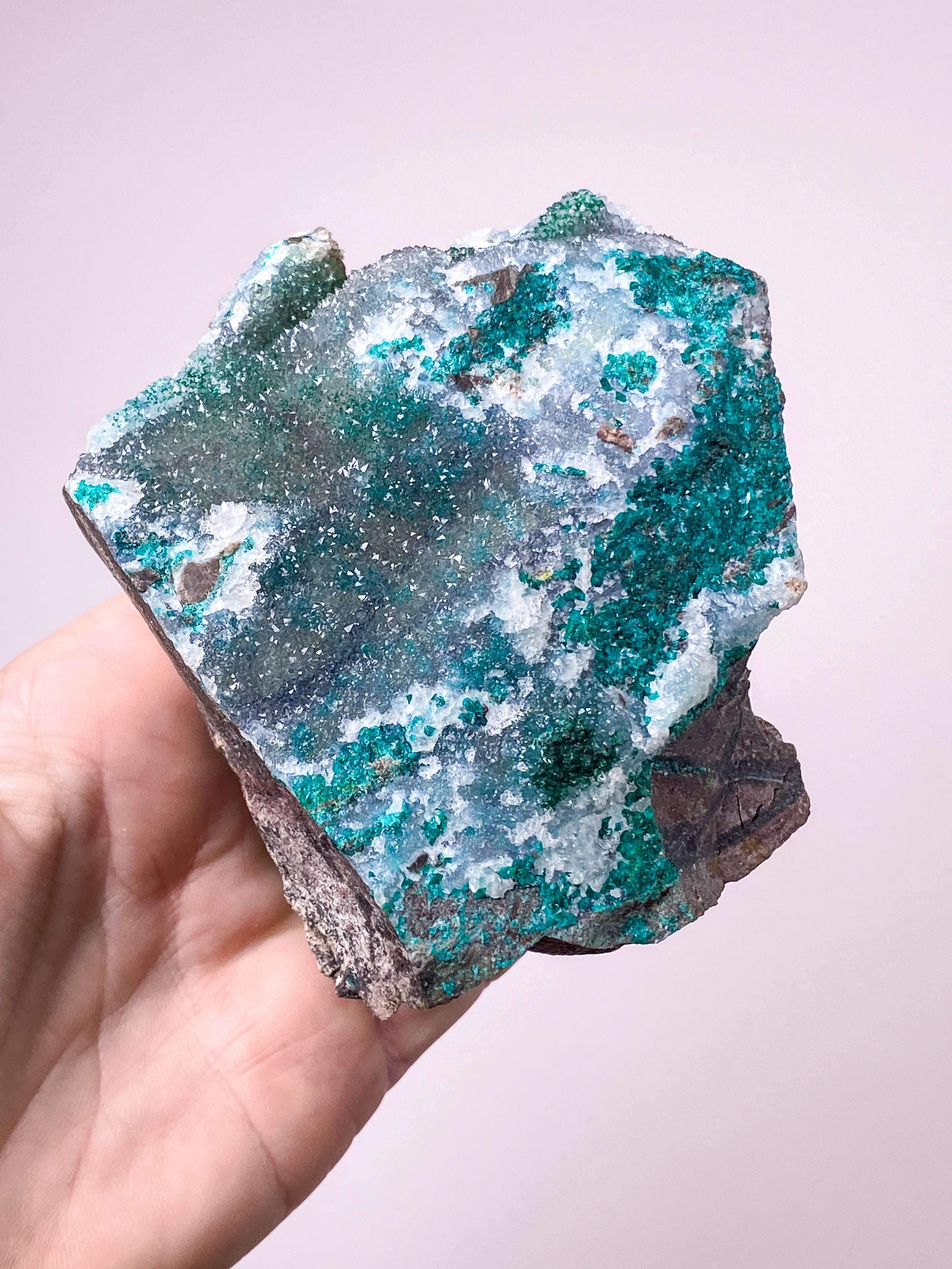Druzy Dioptase (Nr. 23)