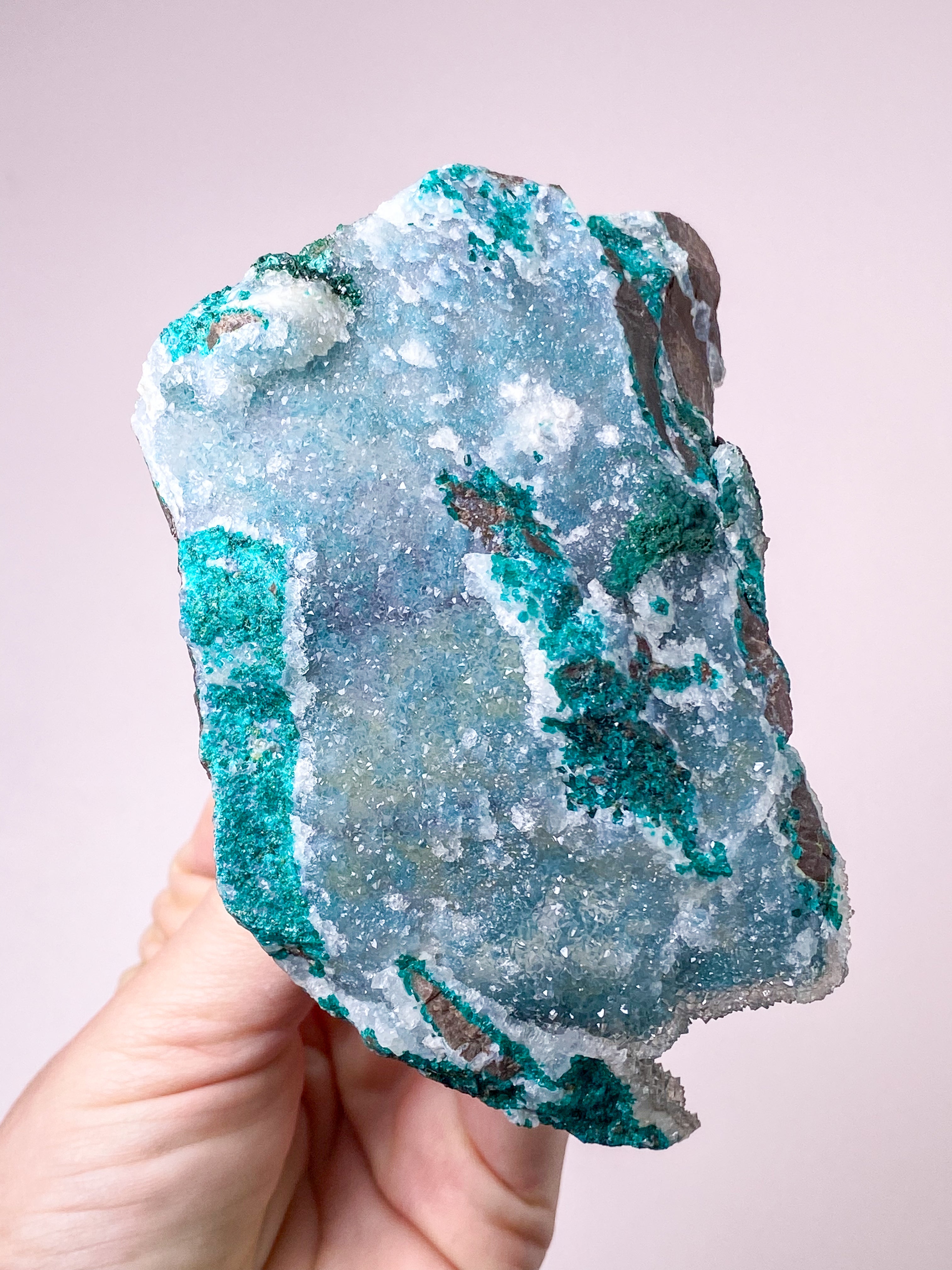 Druzy Dioptase (Nr. 26)